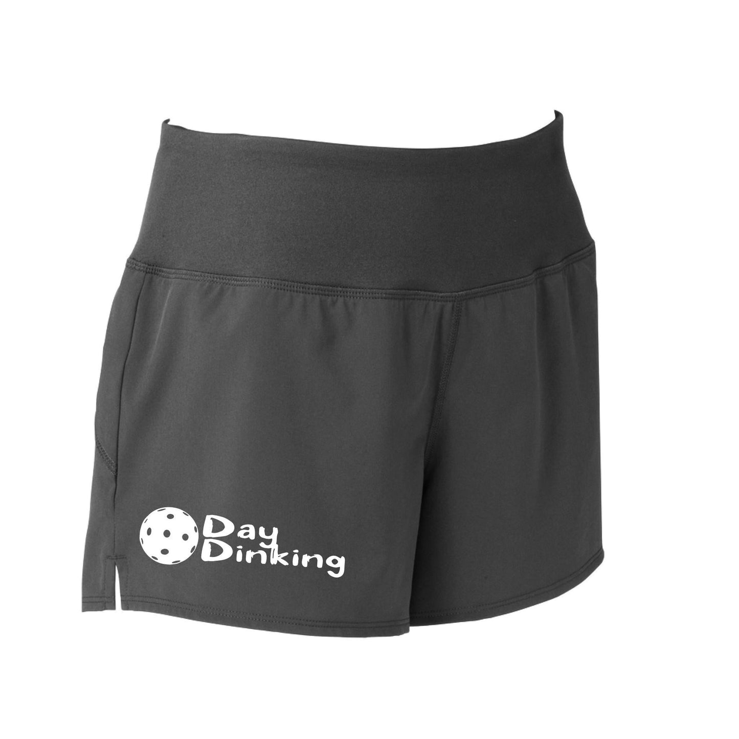 Day Dinking (Pickleball Colors Purple Rainbow White Yellow Red) | Women's Pickleball Shorts