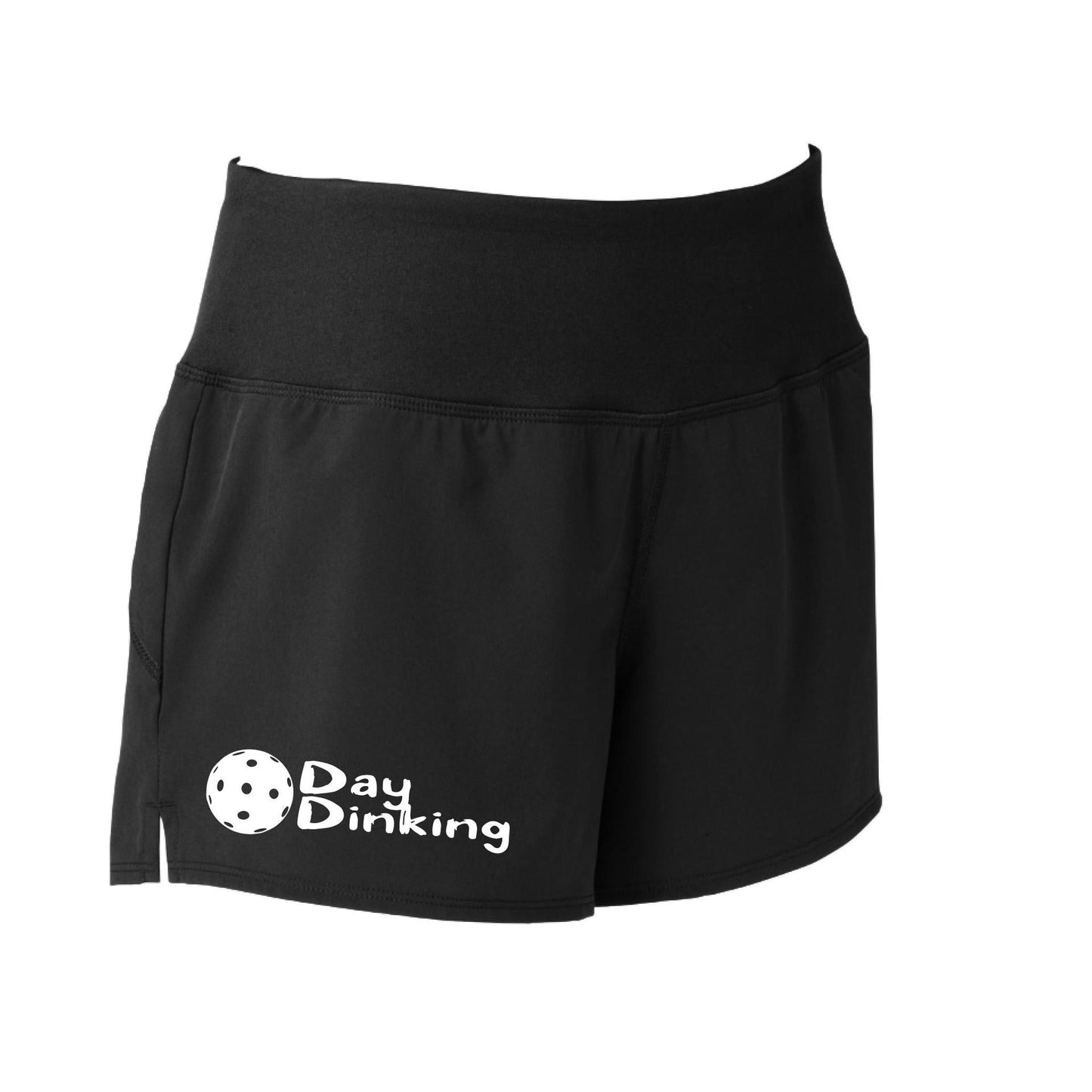 Day Dinking (Pickleball Colors Purple Rainbow White Yellow Red) | Women's Pickleball Shorts
