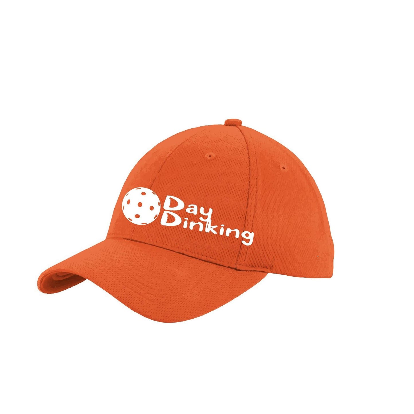 Day Dinking with Pickleballs (Customizable) | Pickleball Hat | Moisture-Wicking 100% Polyester