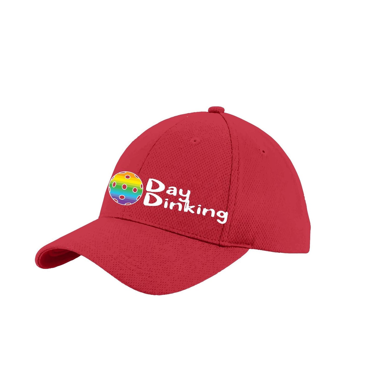 Day Dinking with Pickleballs (Customizable) | Pickleball Hat | Moisture-Wicking 100% Polyester