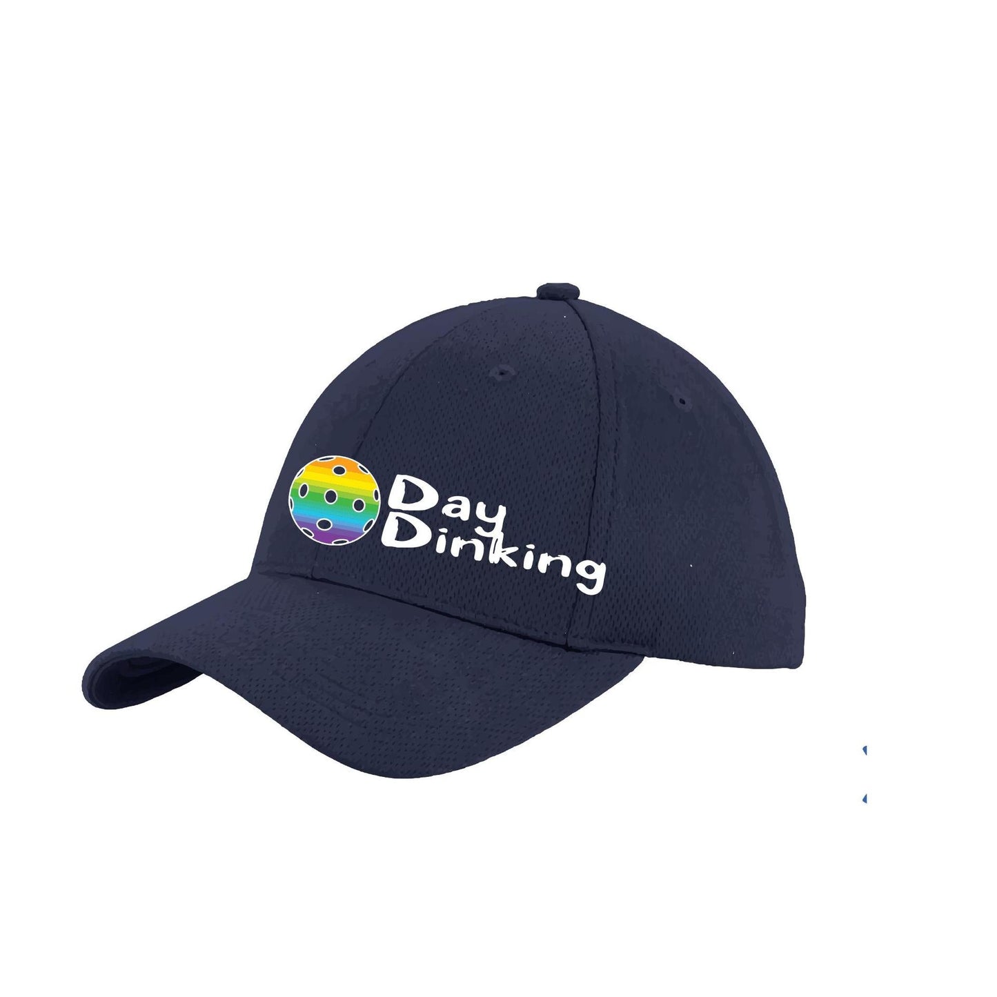 Day Dinking with Pickleballs (Customizable) | Pickleball Hat | Moisture-Wicking 100% Polyester