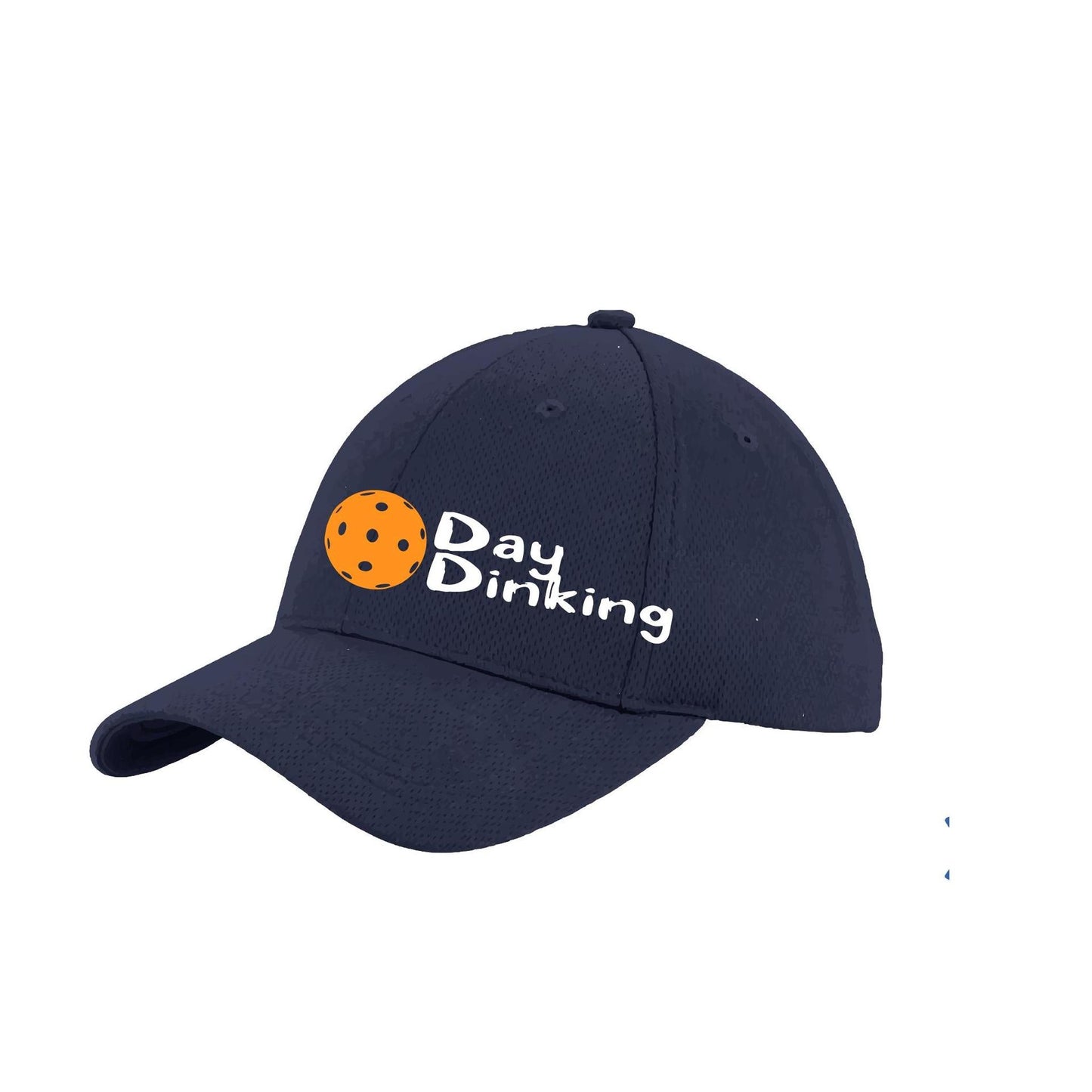 Day Dinking with Pickleballs (Customizable) | Pickleball Hat | Moisture-Wicking 100% Polyester