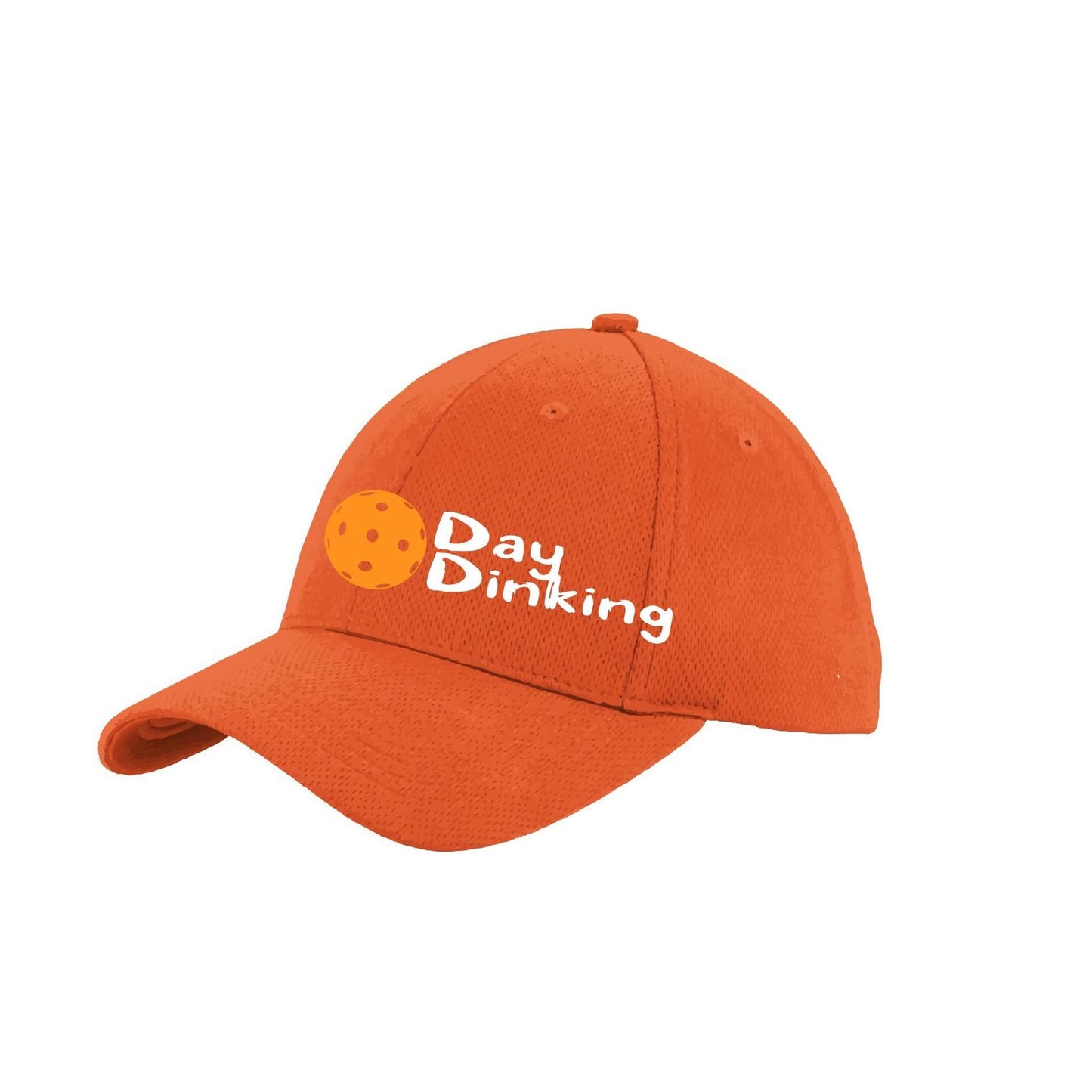 Day Dinking with Pickleballs (Customizable) | Pickleball Hat | Moisture-Wicking 100% Polyester