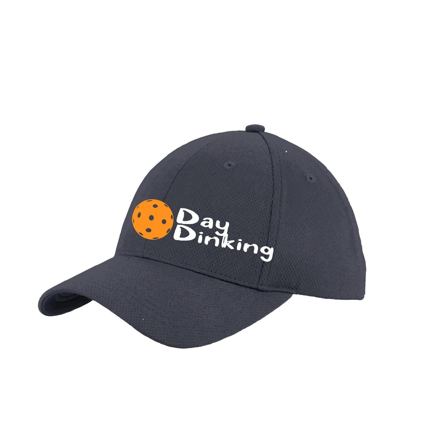 Day Dinking with Pickleballs (Customizable) | Pickleball Hat | Moisture-Wicking 100% Polyester