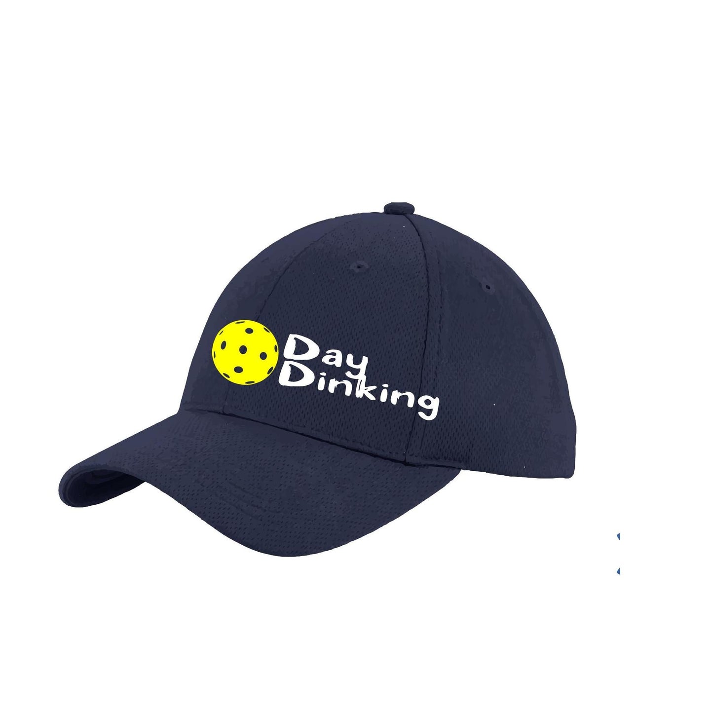 Day Dinking with Pickleballs (Customizable) | Pickleball Hat | Moisture-Wicking 100% Polyester