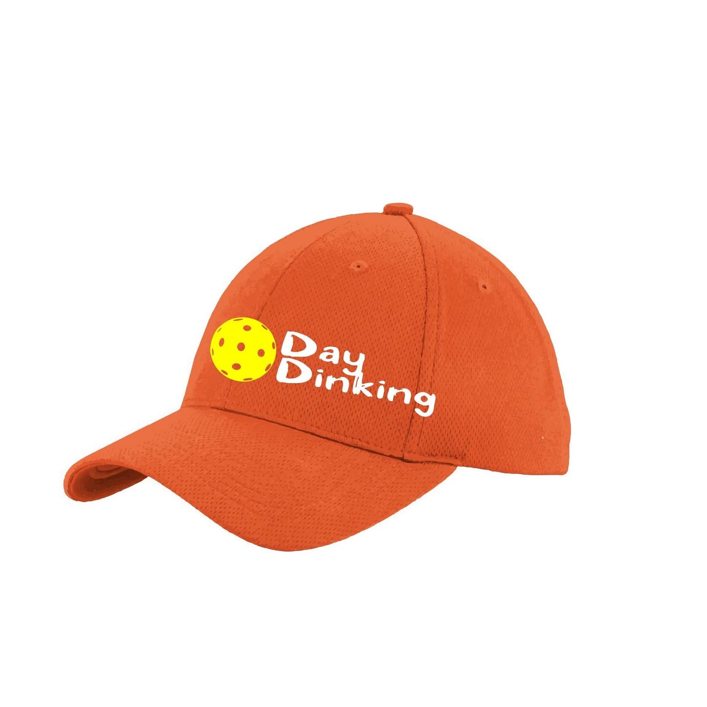 Day Dinking with Pickleballs (Customizable) | Pickleball Hat | Moisture-Wicking 100% Polyester