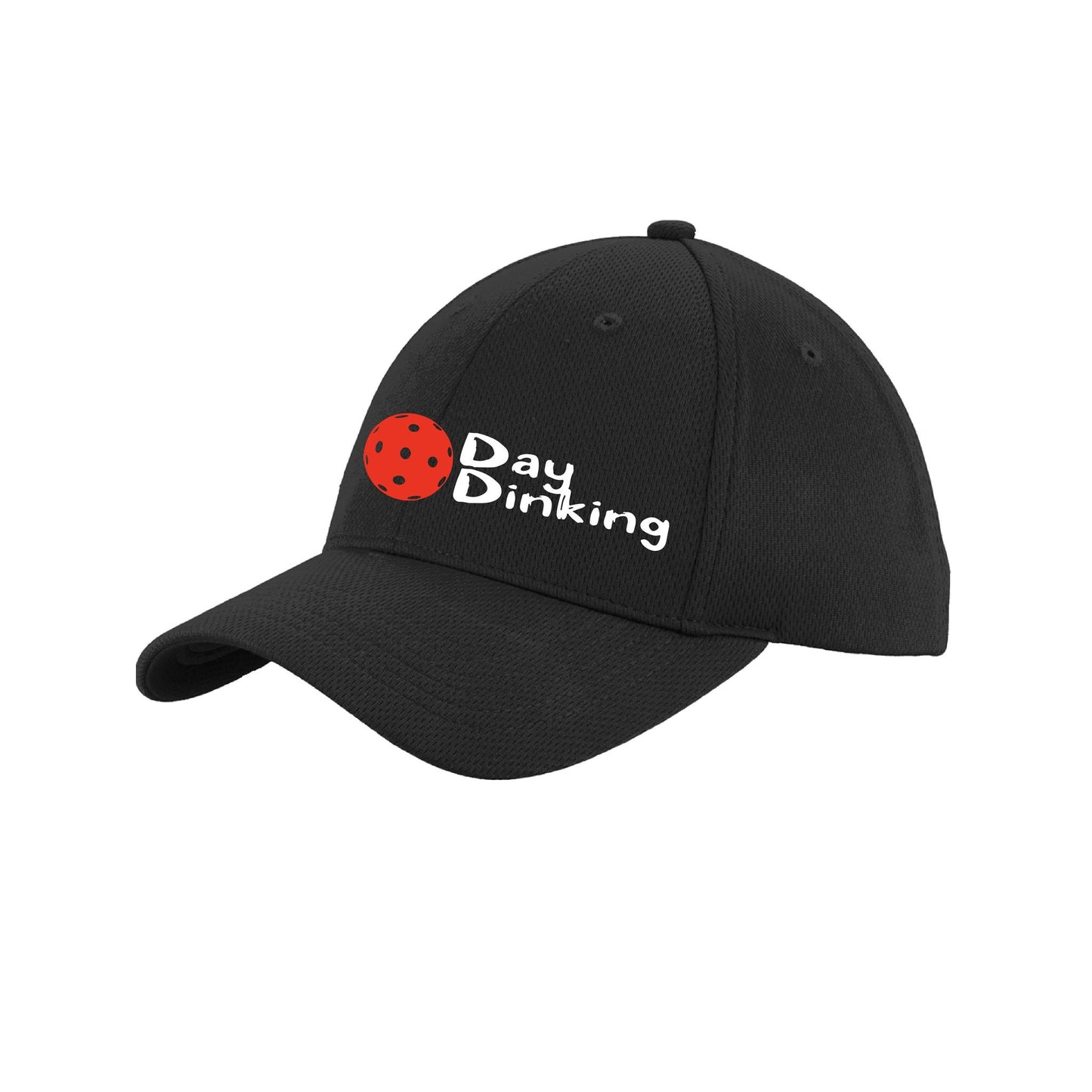 Day Dinking with Pickleballs (Customizable) | Pickleball Hat | Moisture-Wicking 100% Polyester