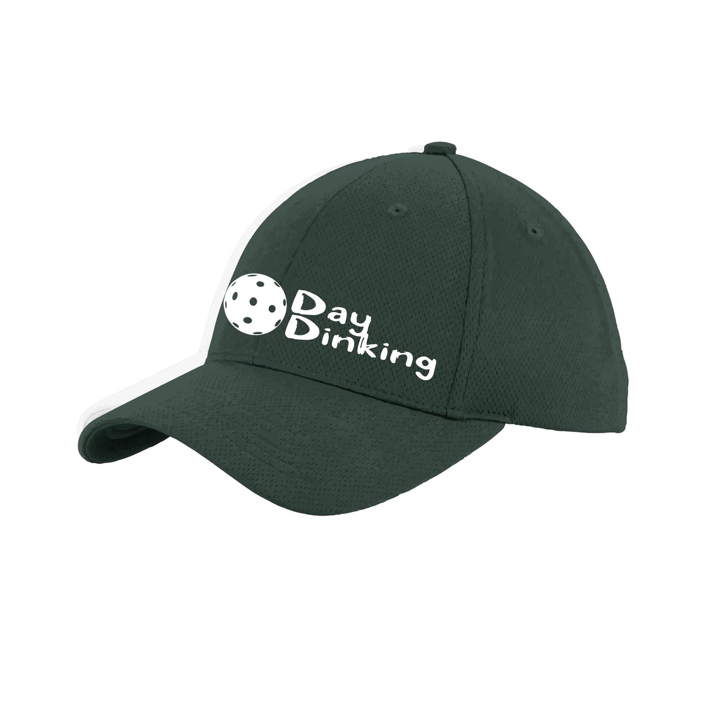 Day Dinking with Pickleballs (Customizable) | Pickleball Hat | Moisture-Wicking 100% Polyester