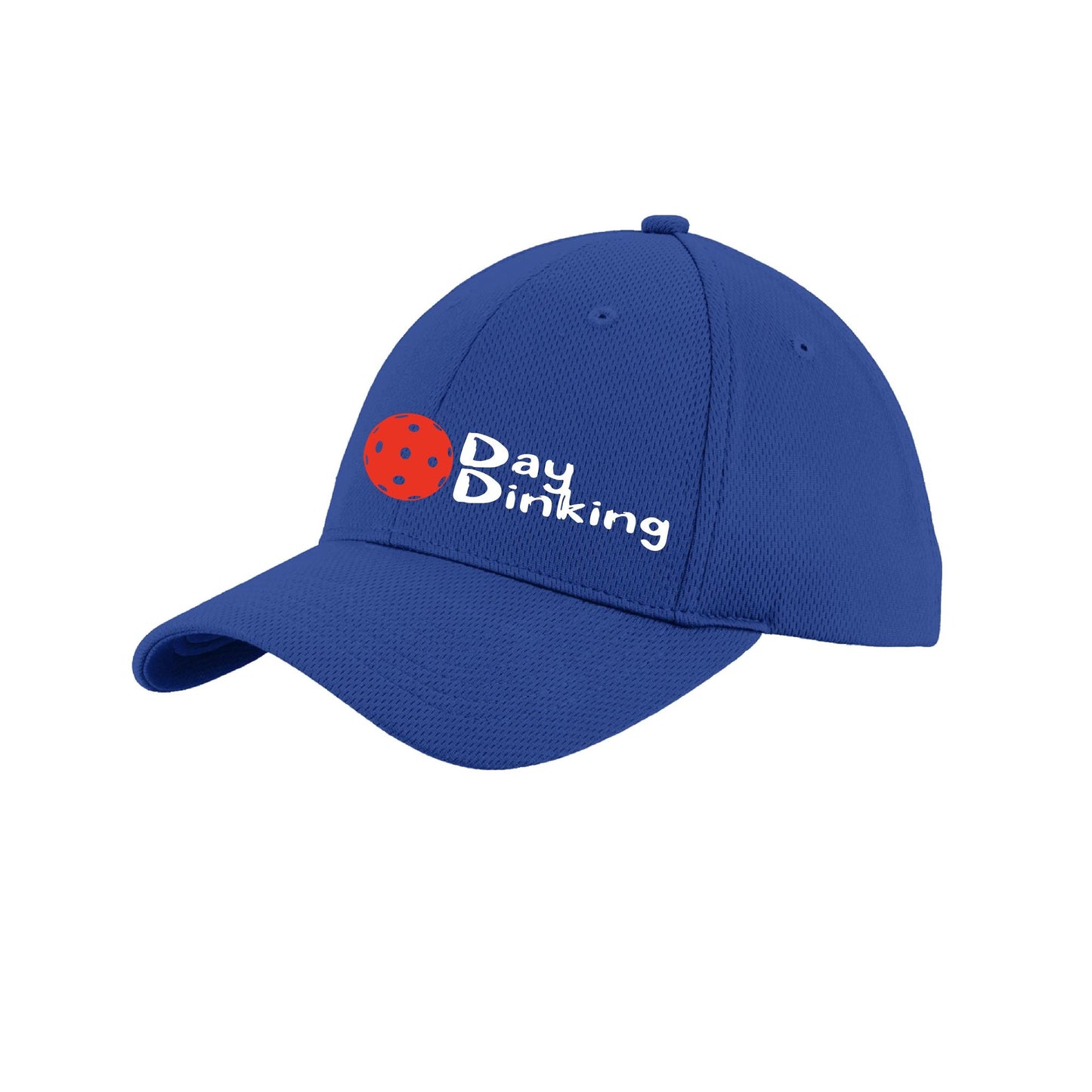 Day Dinking with Pickleballs (Customizable) | Pickleball Hat | Moisture-Wicking 100% Polyester
