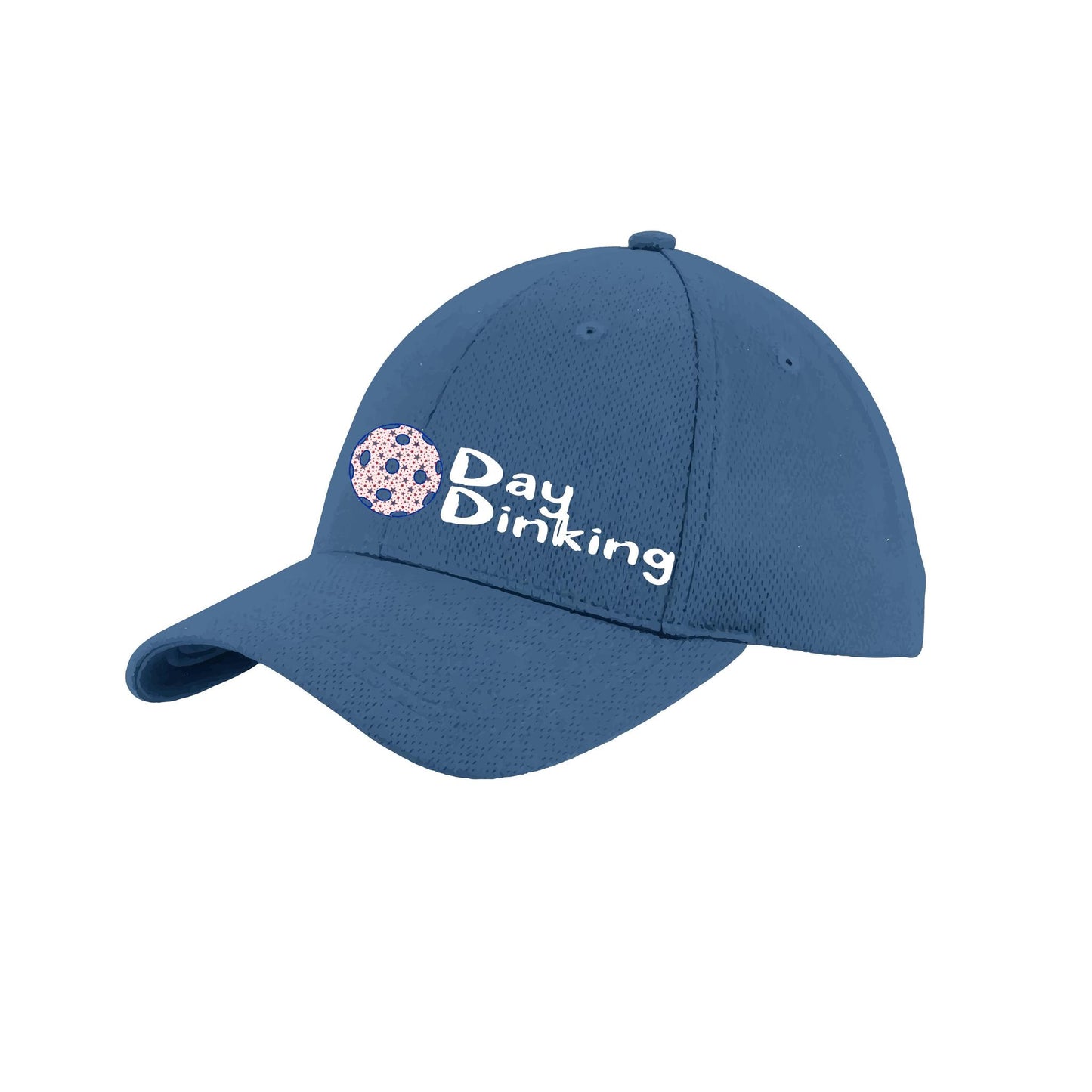 Day Dinking with Pickleballs (Customizable) | Pickleball Hat | Moisture-Wicking 100% Polyester