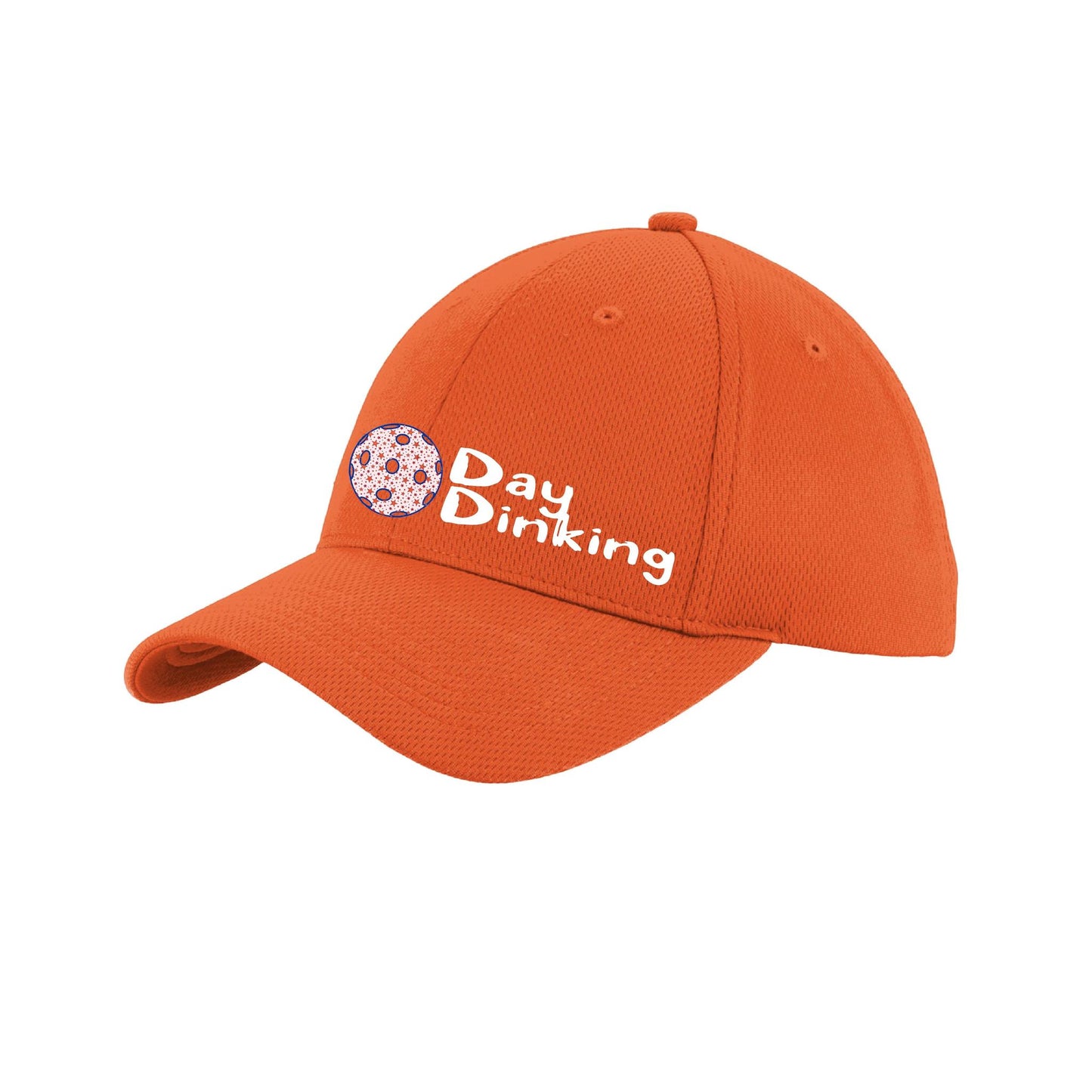 Day Dinking with Pickleballs (Customizable) | Pickleball Hat | Moisture-Wicking 100% Polyester