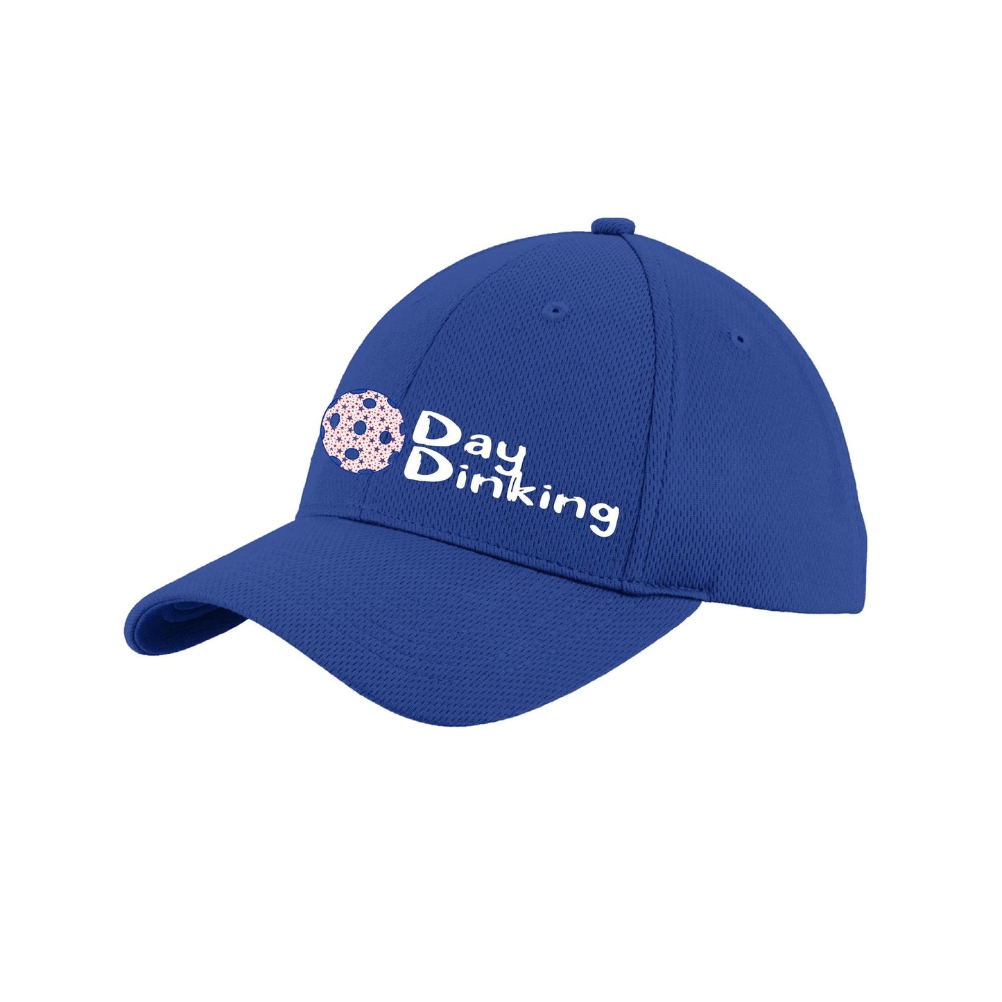 Day Dinking with Pickleballs (Customizable) | Pickleball Hat | Moisture-Wicking 100% Polyester