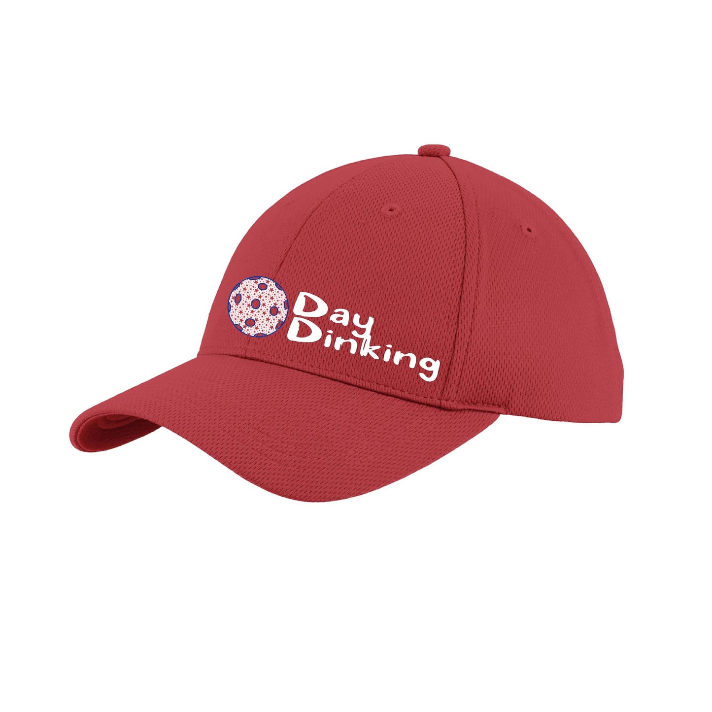 Day Dinking with Pickleballs (Customizable) | Pickleball Hat | Moisture-Wicking 100% Polyester