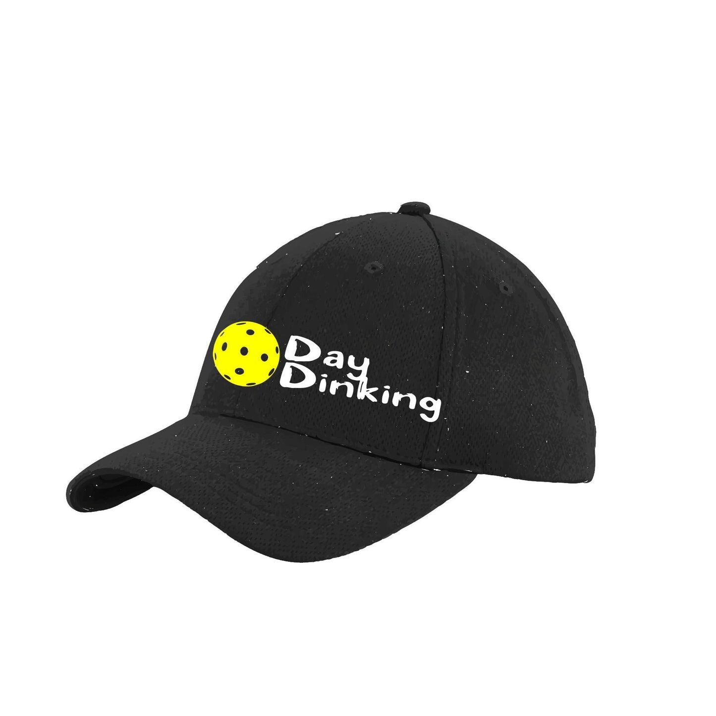 Day Dinking with Pickleballs (Customizable) | Pickleball Hat | Moisture-Wicking 100% Polyester