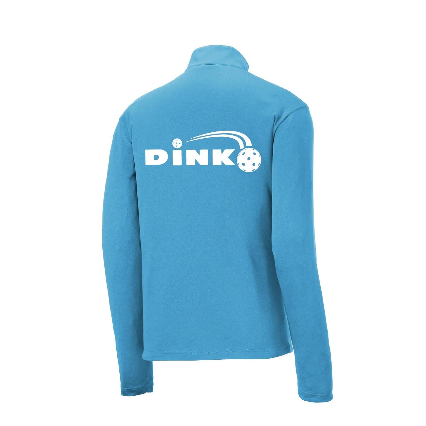 Dink | Men's 1/4 Zip Long Sleeve Pullover Athletic Performance Shirt | 100% Polyester