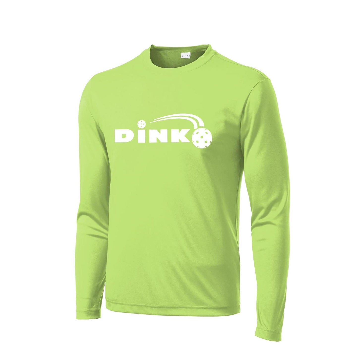 Dink | Men's Long Sleeve Athletic Performance T-Shirt | 100% Polyester
