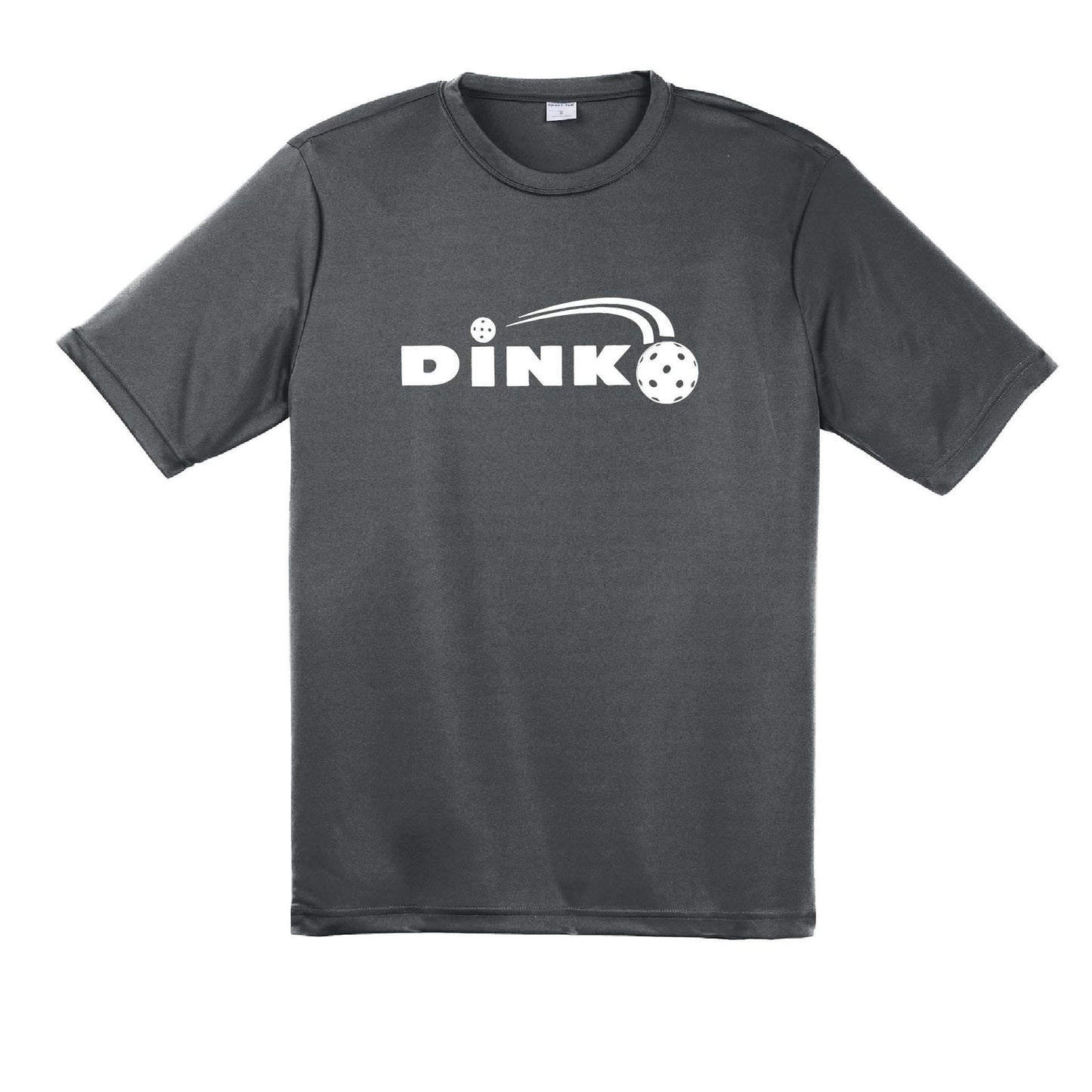 Dink | Men's Short Sleeve Pickleball Performance T-Shirt | 100% Polyester