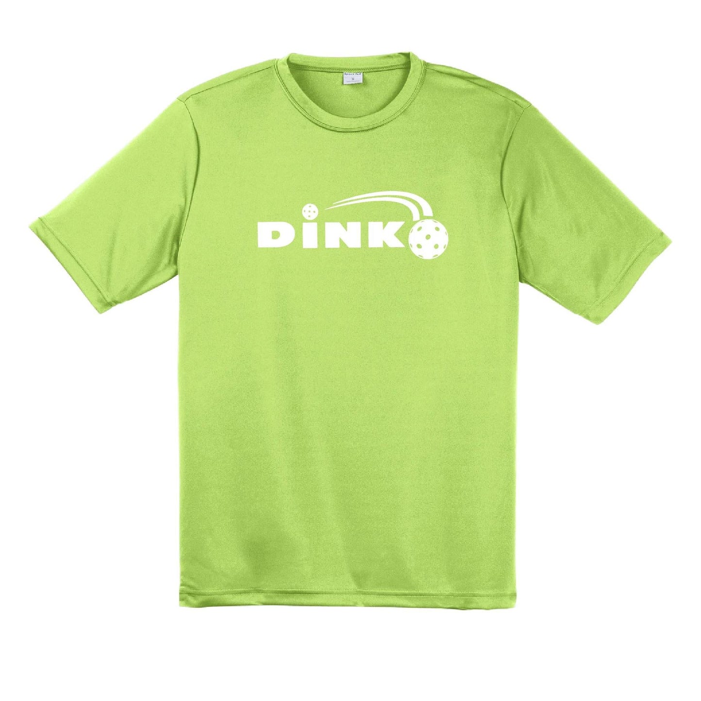 Dink | Men's Short Sleeve Pickleball Performance T-Shirt | 100% Polyester