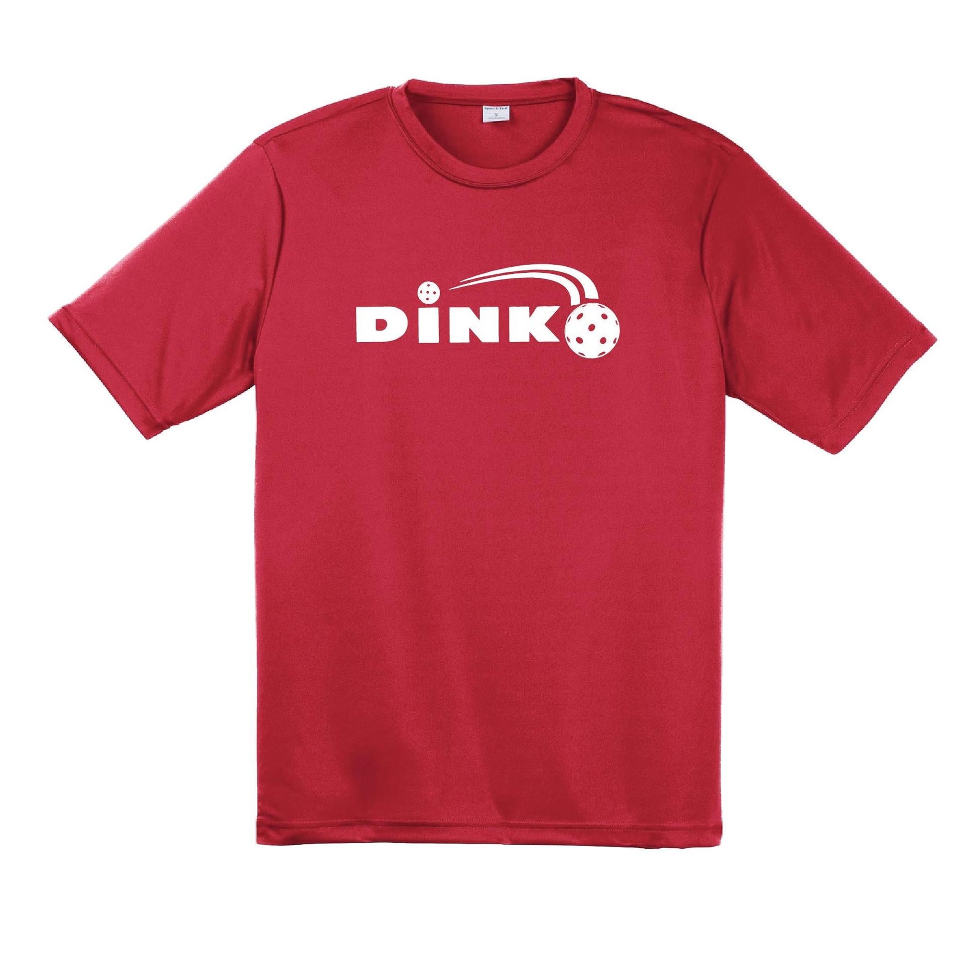 Dink | Men's Short Sleeve Pickleball Performance T-Shirt | 100% Polyester
