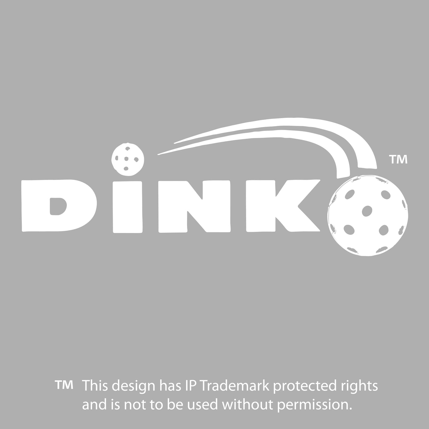 Dink | Pickleball Cosmetic Stash Pouch Bag | Small Size Court Stash Bag