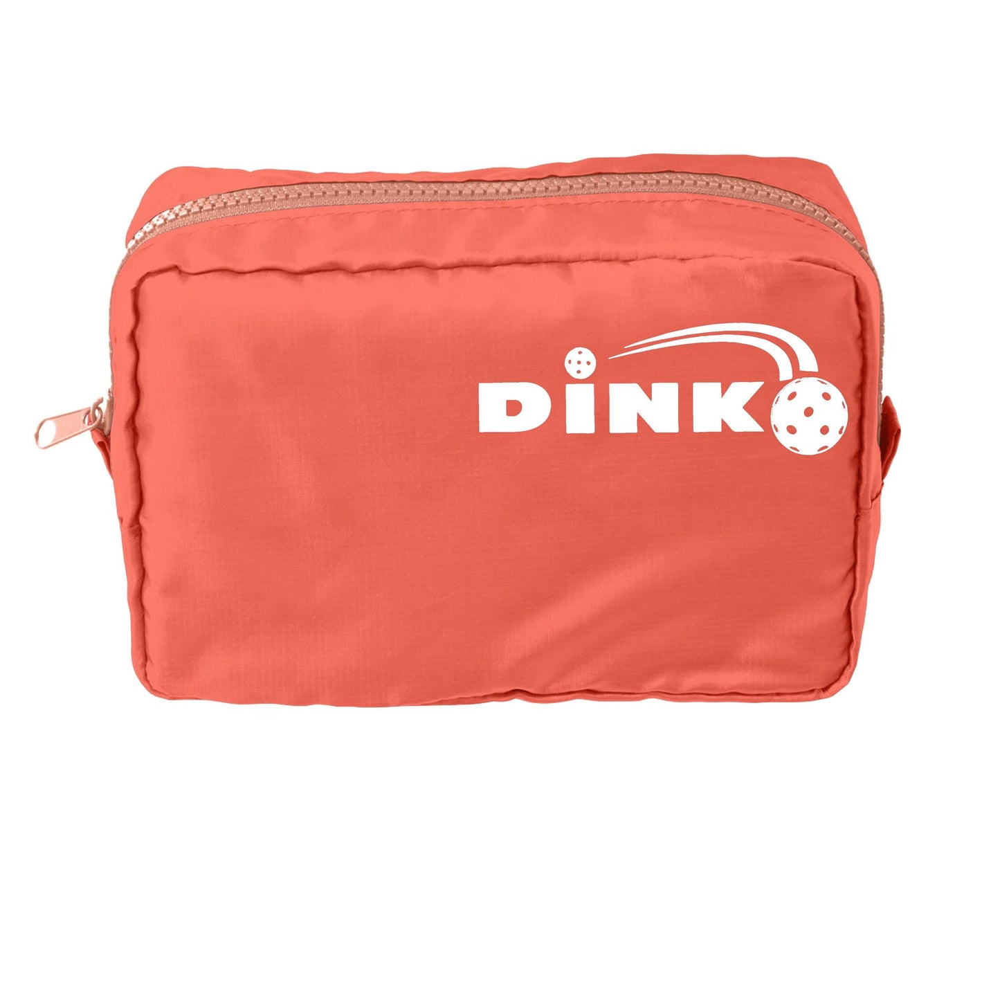 Dink | Pickleball Dimensional Cosmetic Pouch Bag | Small Size Court Dimensional Bag
