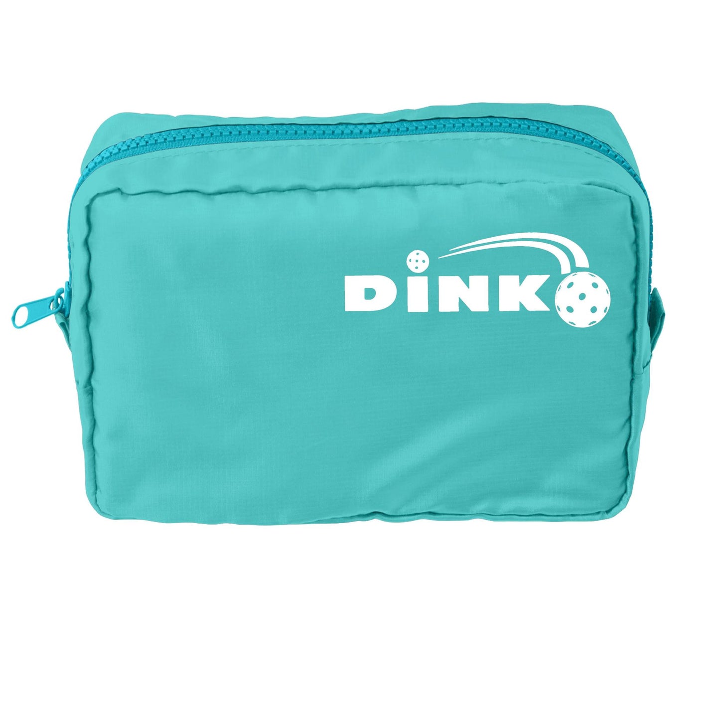 Dink | Pickleball Dimensional Cosmetic Pouch Bag | Small Size Court Dimensional Bag