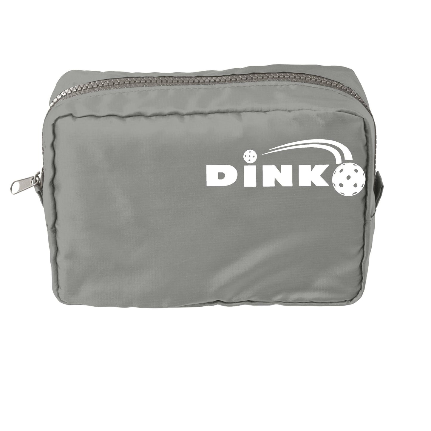 Dink | Pickleball Dimensional Cosmetic Pouch Bag | Small Size Court Dimensional Bag