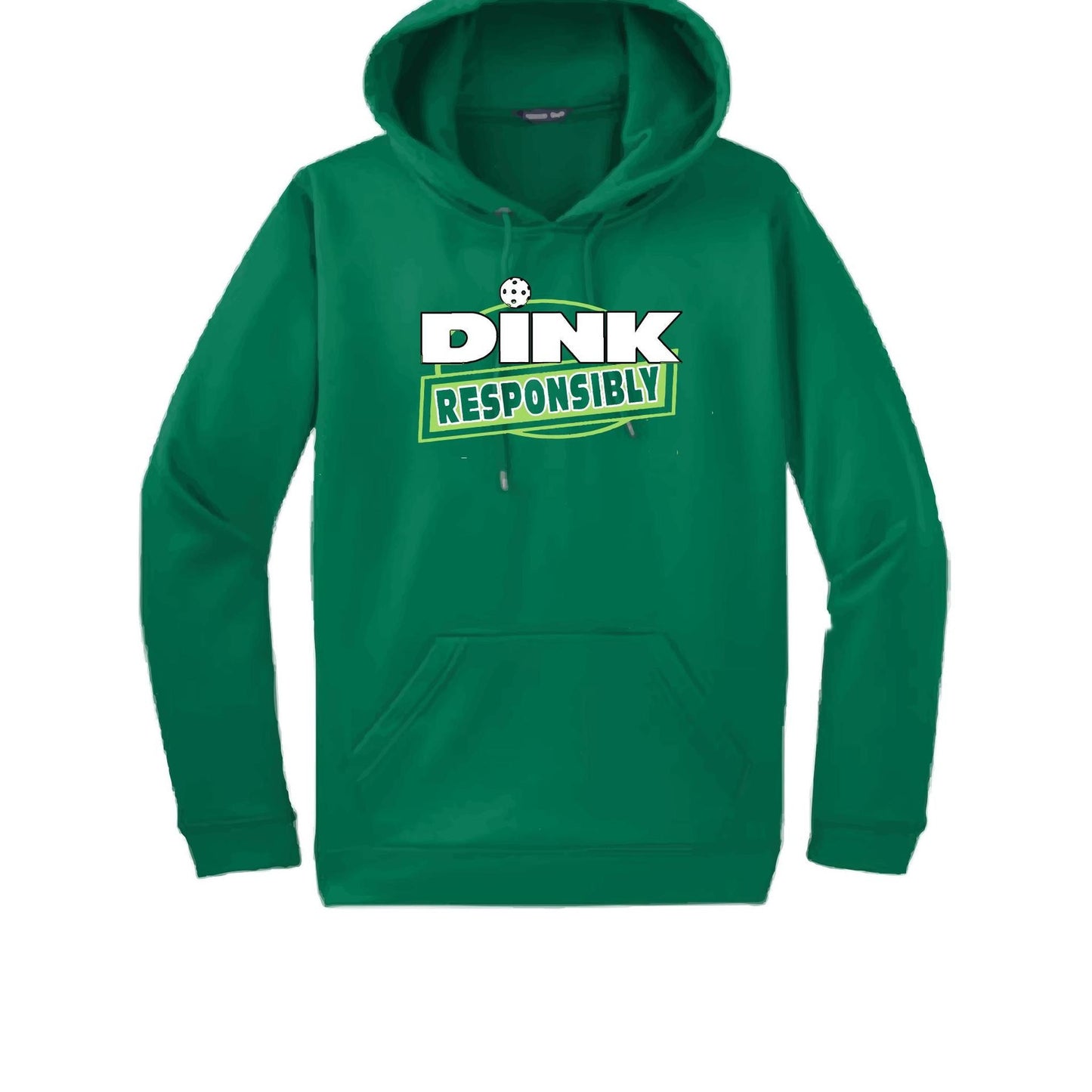 Dink Responsibly | Unisex Hoodie Pickleball Sweatshirt | 50% Cotton 50% Polyester