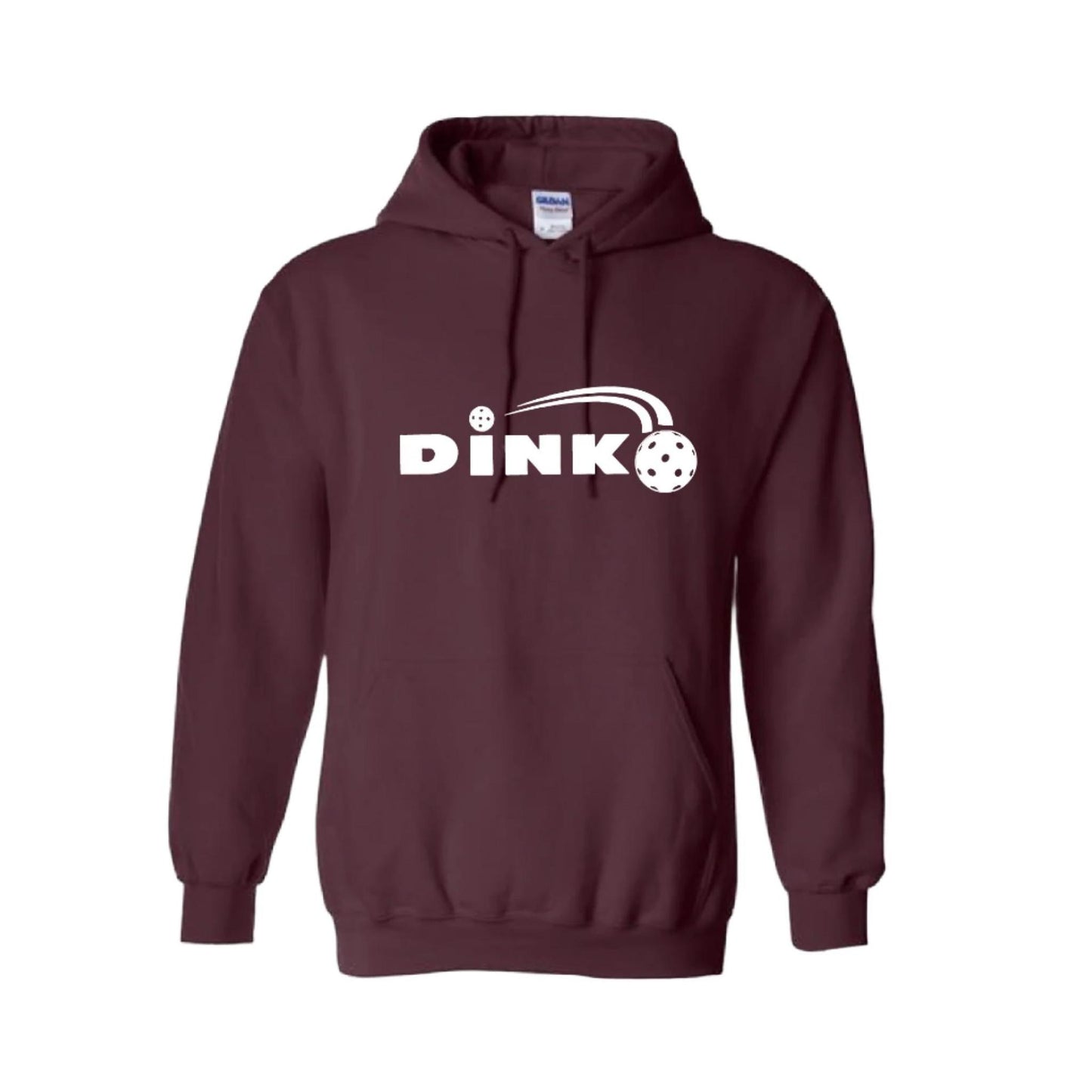 Dink | Unisex Hoodie Pickleball Sweatshirt | 50% Cotton 50% Polyester