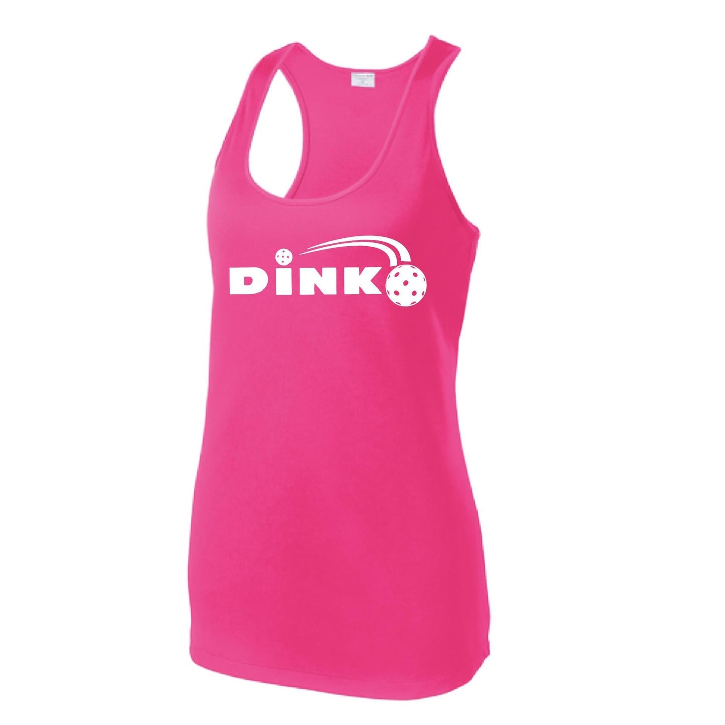 Dink | Women's Racerback Pickleball Tank | 100% Polyester