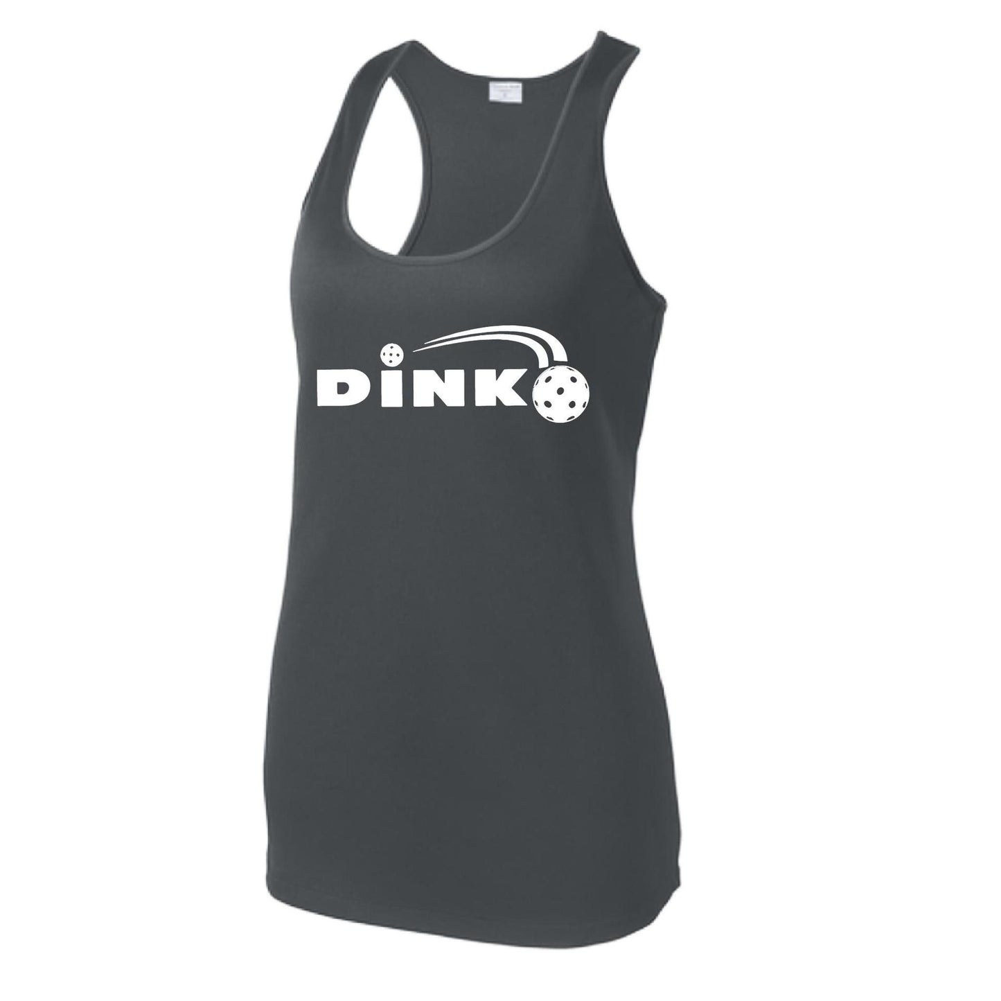 Dink | Women's Racerback Pickleball Tank | 100% Polyester