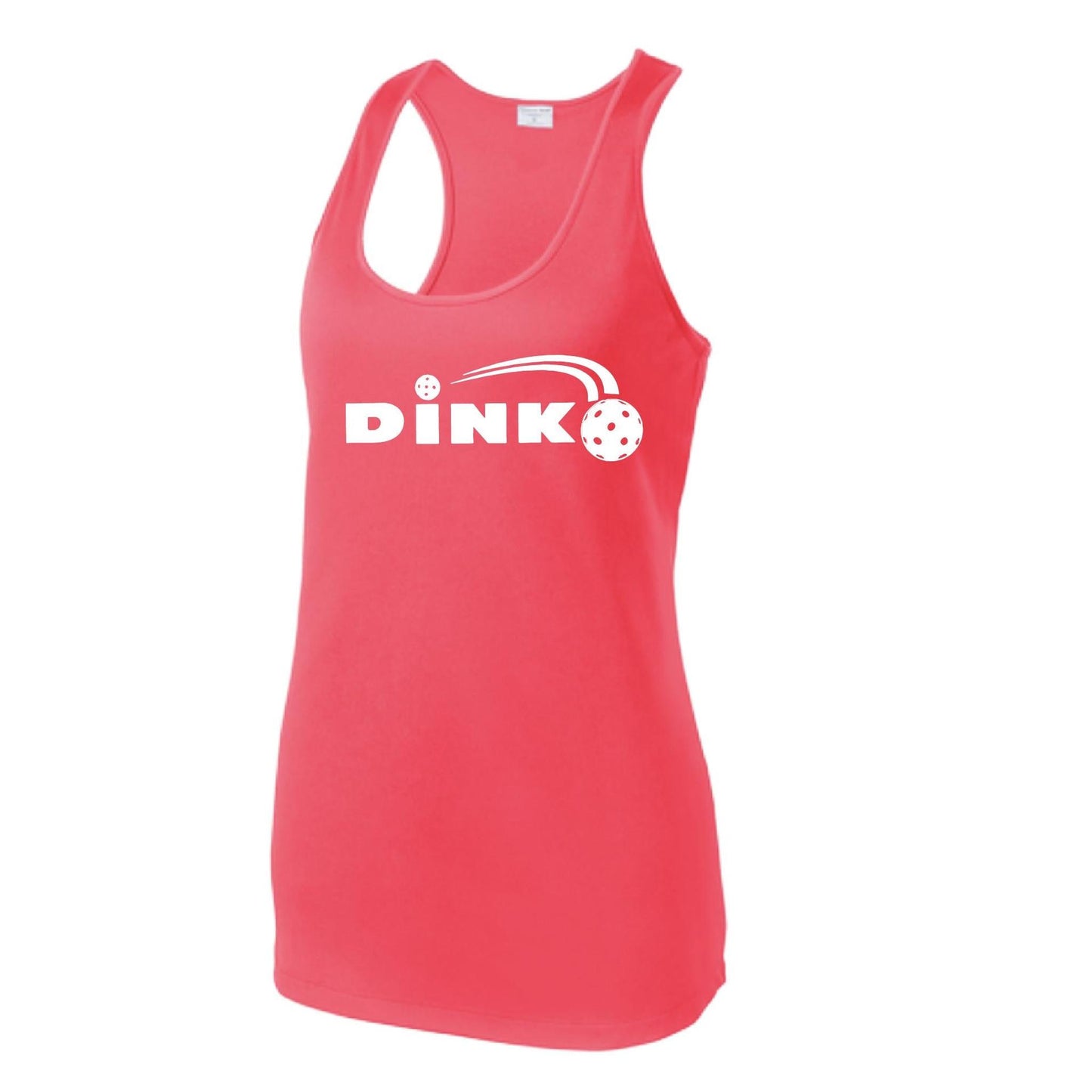 Dink | Women's Racerback Pickleball Tank | 100% Polyester
