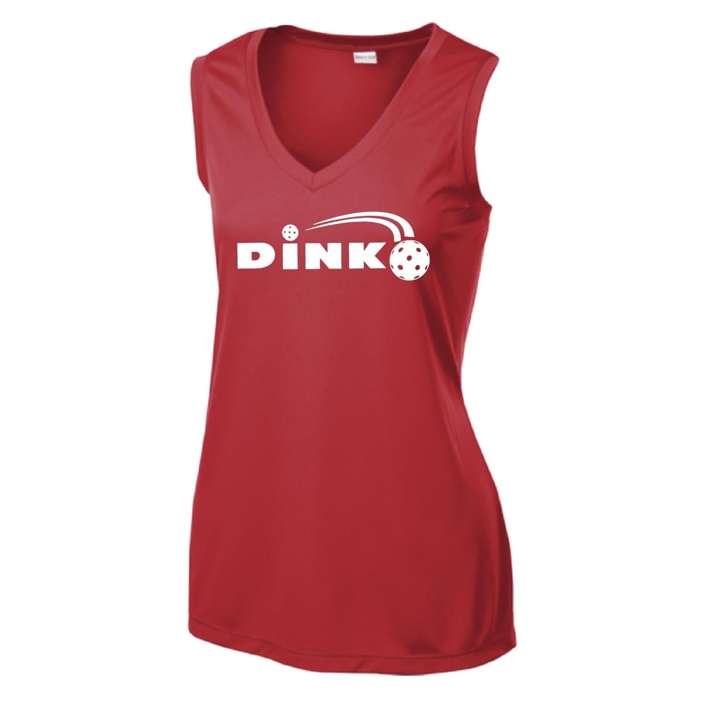 Dink | Women’s Sleeveless Athletic Performance T-Shirt | 100% Polyester