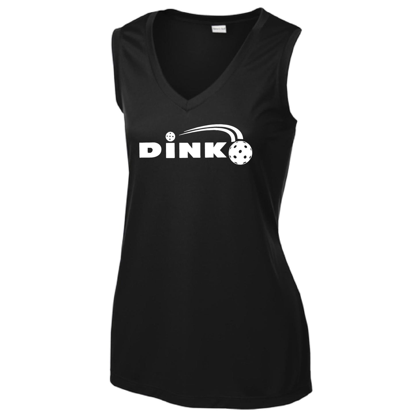 Dink | Women’s Sleeveless Athletic Performance T-Shirt | 100% Polyester