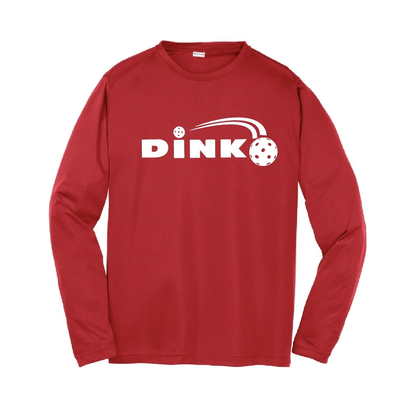 Dink | Youth Long Sleeve Pickleball Performance T-Shirts | 100% Polyester