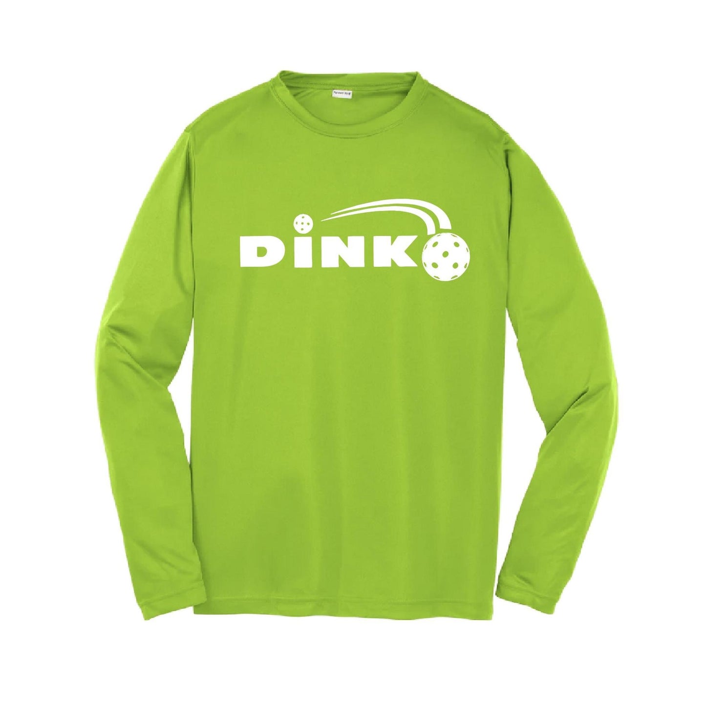 Dink | Youth Long Sleeve Pickleball Performance T-Shirts | 100% Polyester