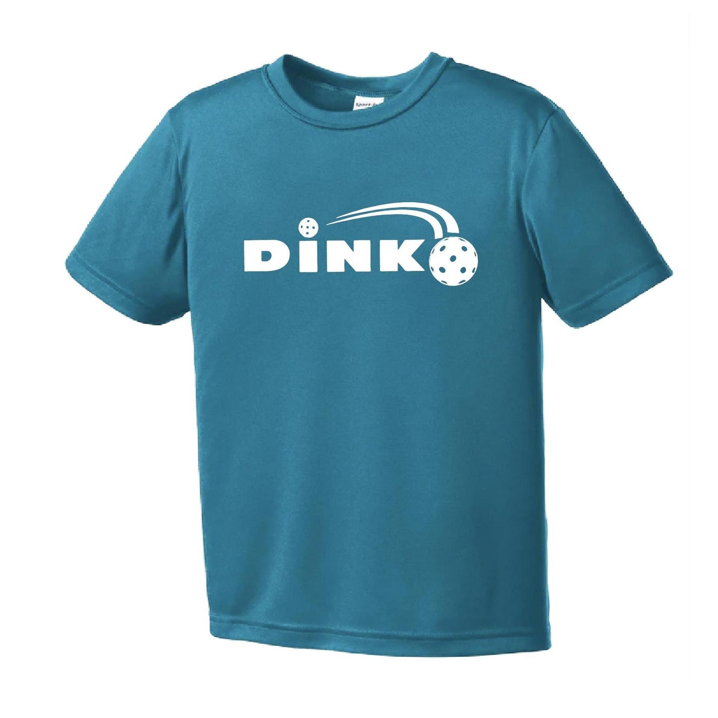 Dink | Youth Short Sleeve Pickleball Performance T-Shirts | 100% Polyester