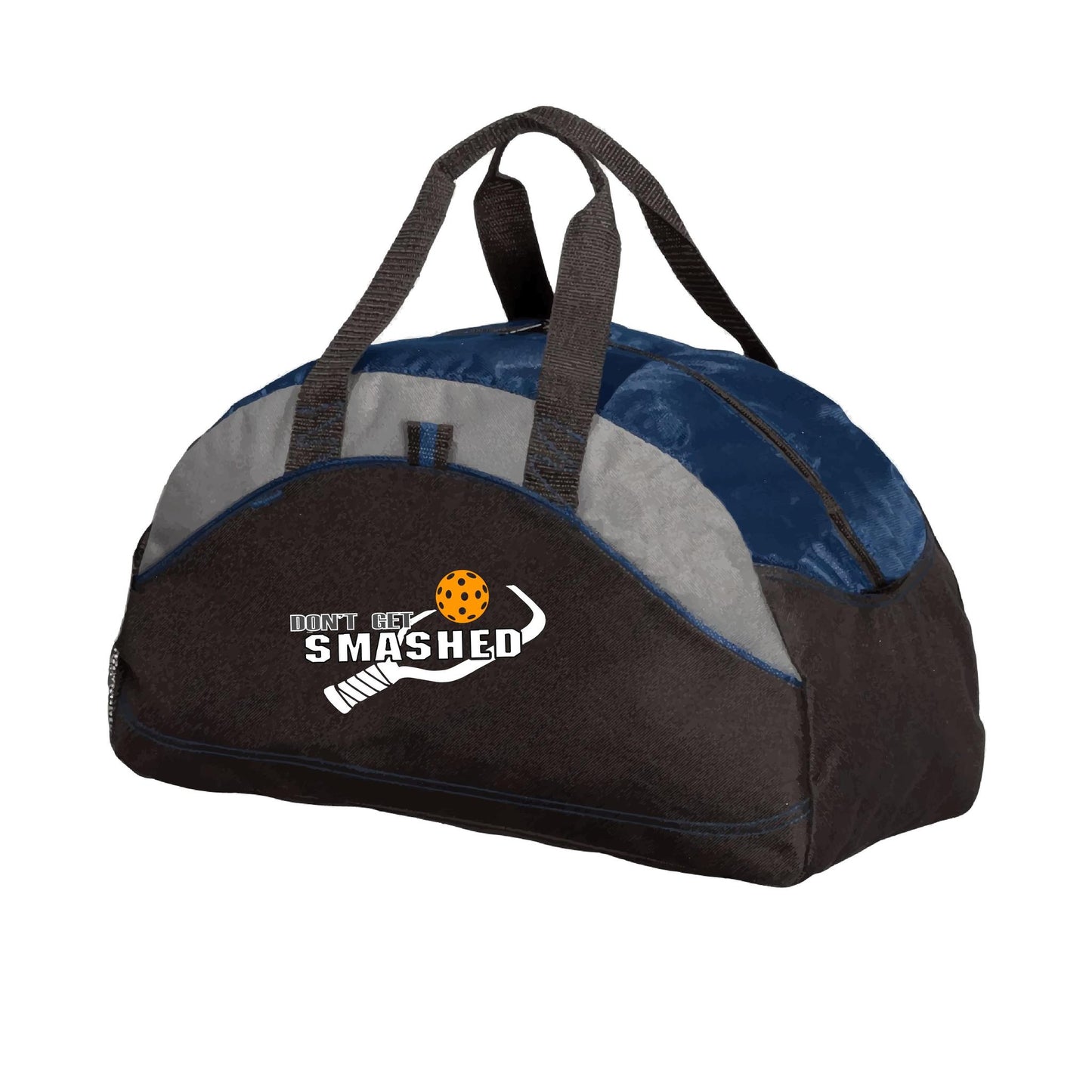 Don't Get Smashed (Customizable Ball Color) | Pickleball Sports Duffel | Medium Size Court Bag
