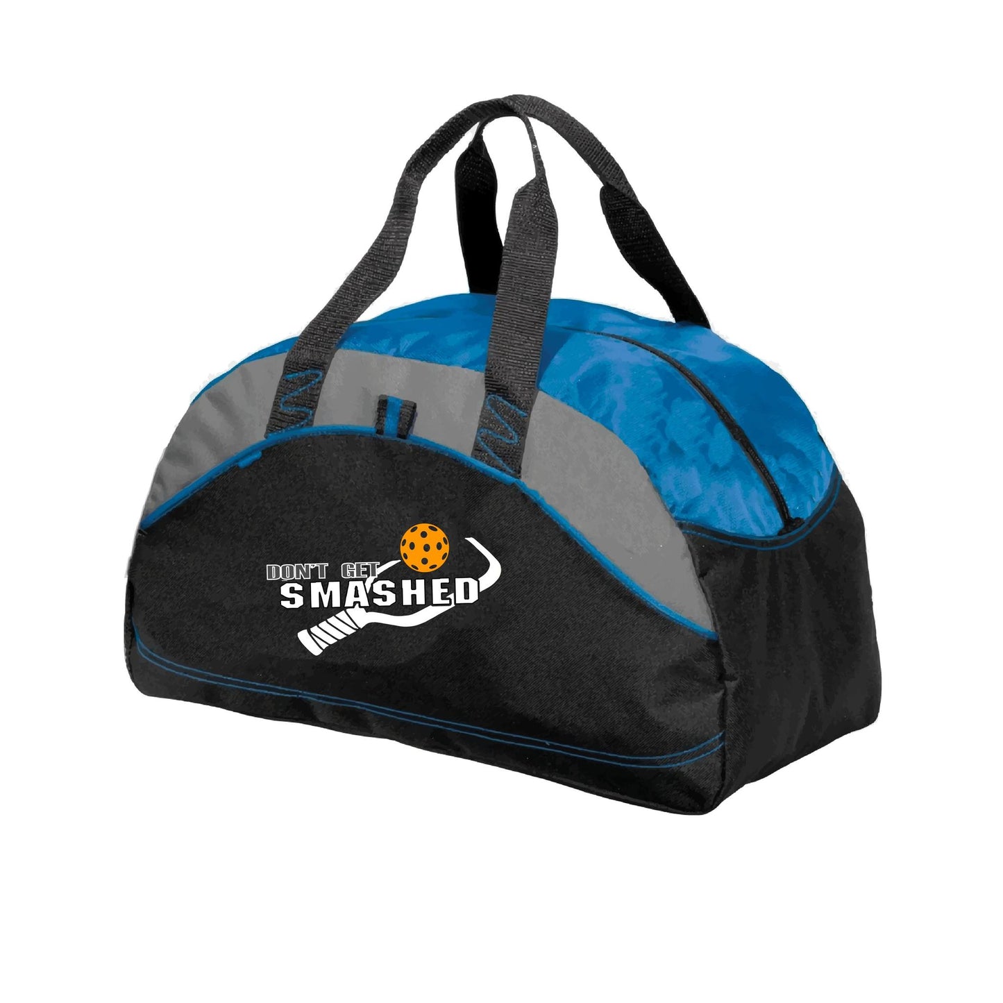 Don't Get Smashed (Customizable Ball Color) | Pickleball Sports Duffel | Medium Size Court Bag