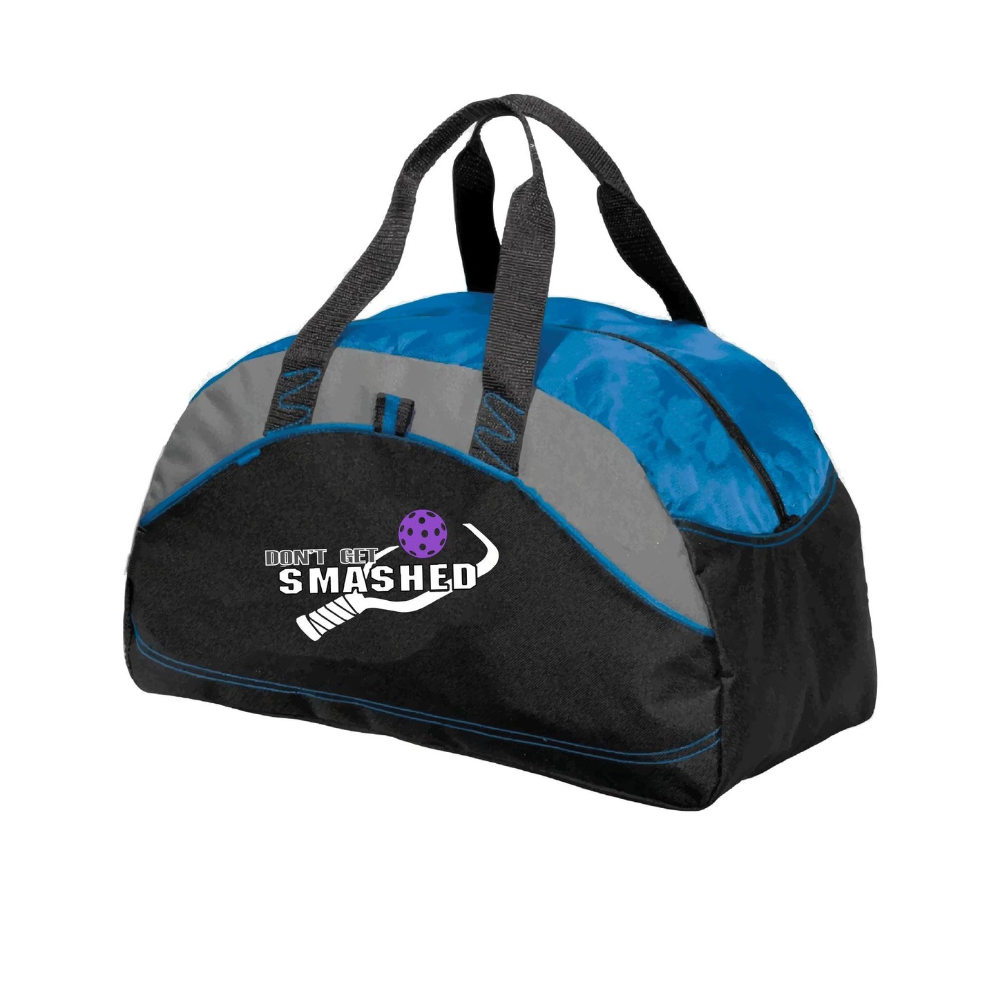 Don't Get Smashed (Customizable Ball Color) | Pickleball Sports Duffel | Medium Size Court Bag