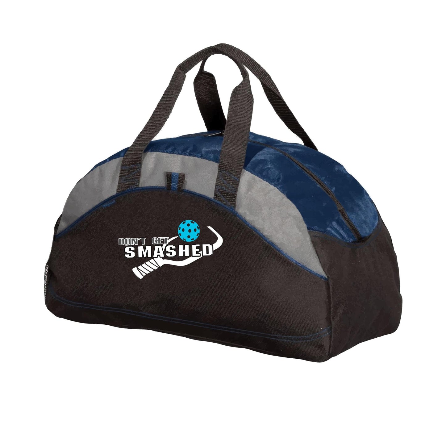 Don't Get Smashed (Customizable Ball Color) | Pickleball Sports Duffel | Medium Size Court Bag