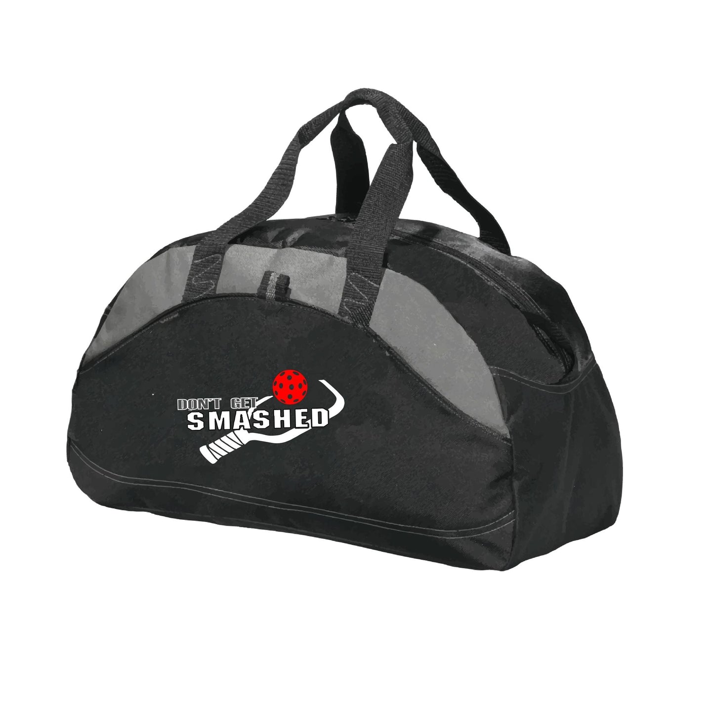 Don't Get Smashed (Customizable Ball Color) | Pickleball Sports Duffel | Medium Size Court Bag