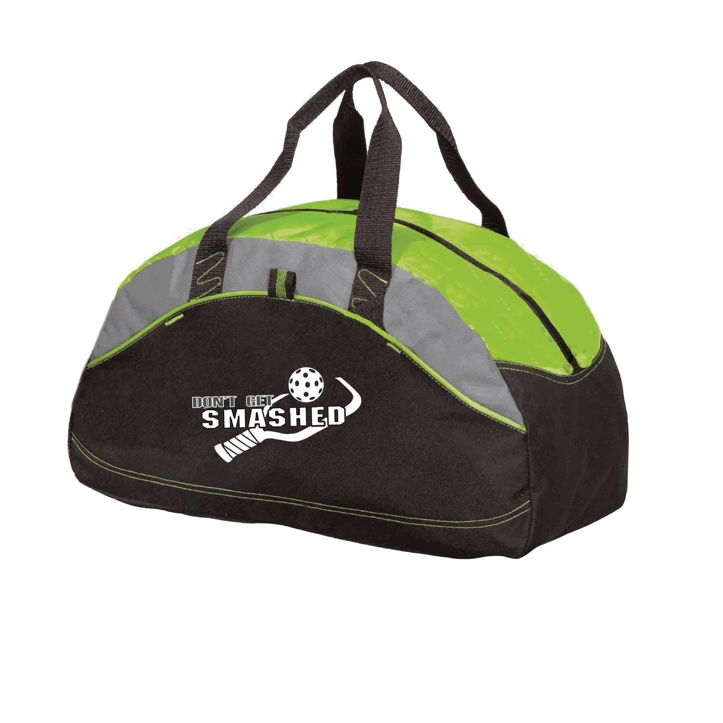 Don't Get Smashed (Customizable Ball Color) | Pickleball Sports Duffel | Medium Size Court Bag