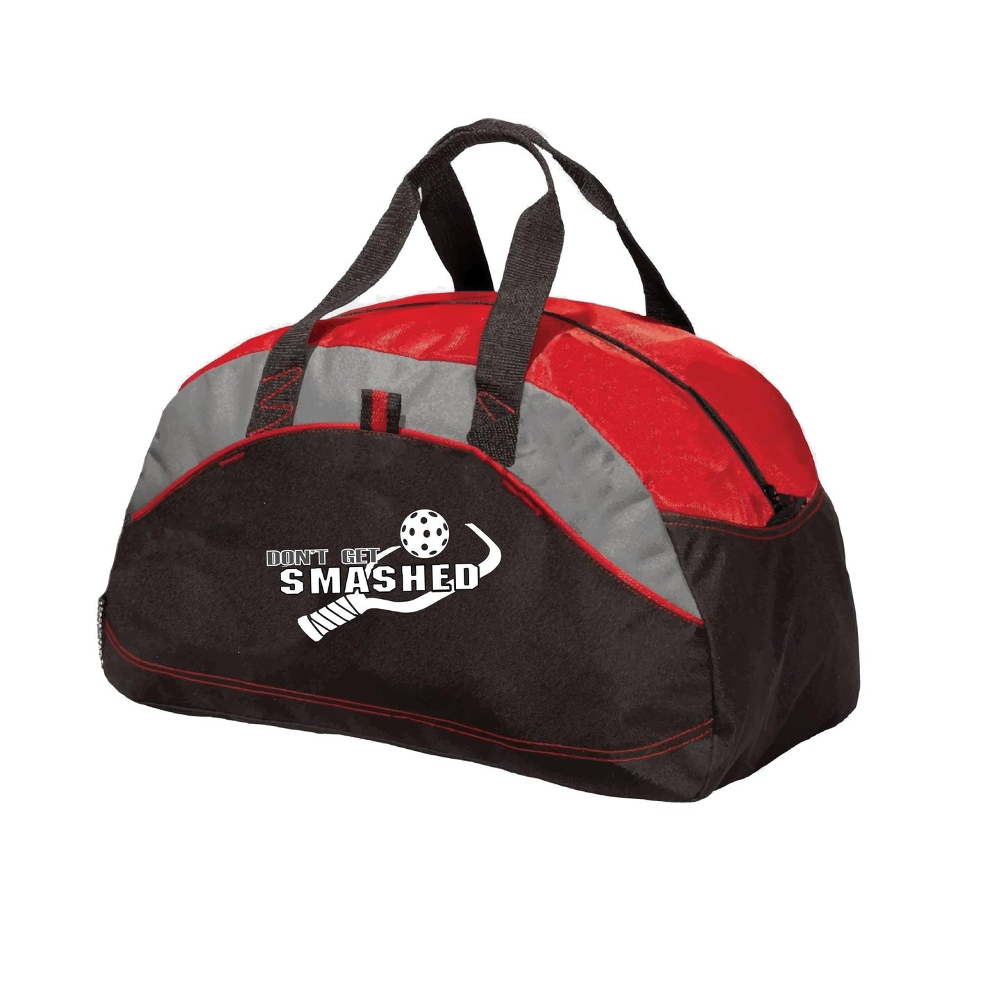 Don't Get Smashed (Customizable Ball Color) | Pickleball Sports Duffel | Medium Size Court Bag