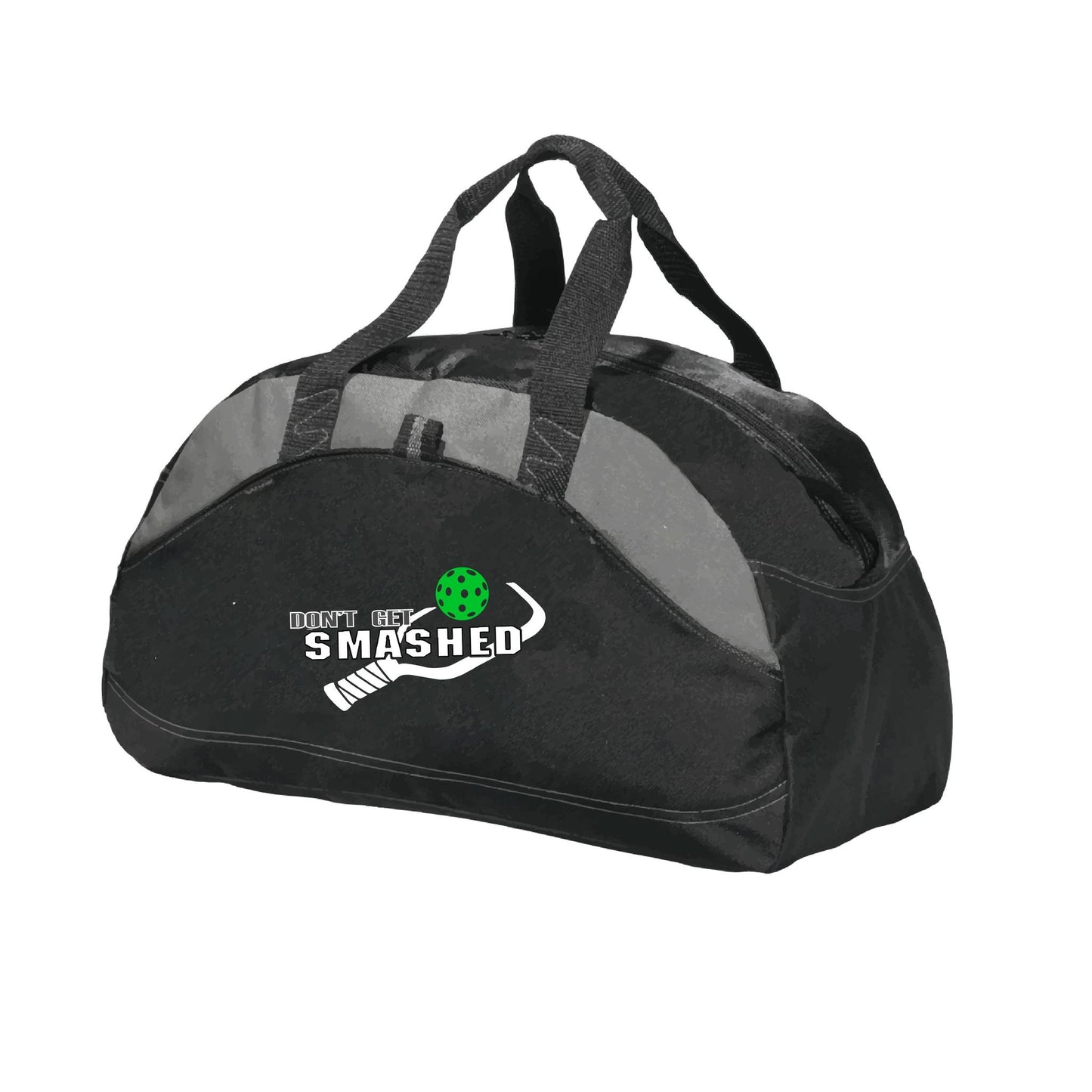 Don't Get Smashed (Customizable Ball Color) | Pickleball Sports Duffel | Medium Size Court Bag