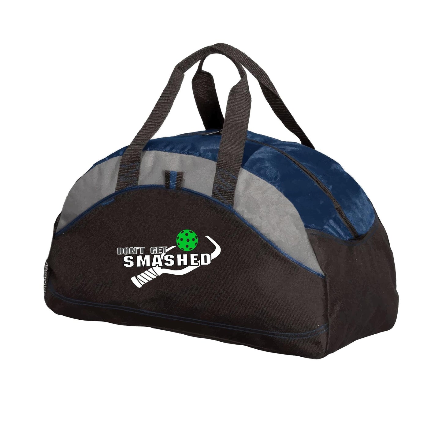 Don't Get Smashed (Customizable Ball Color) | Pickleball Sports Duffel | Medium Size Court Bag