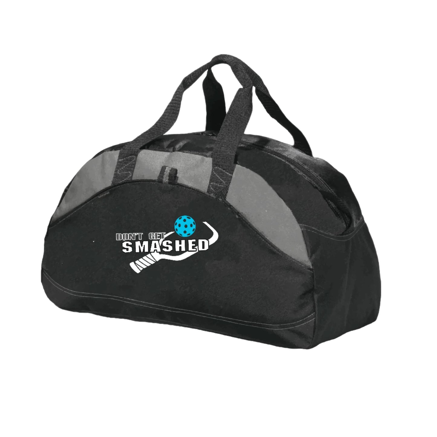 Don't Get Smashed (Customizable Ball Color) | Pickleball Sports Duffel | Medium Size Court Bag