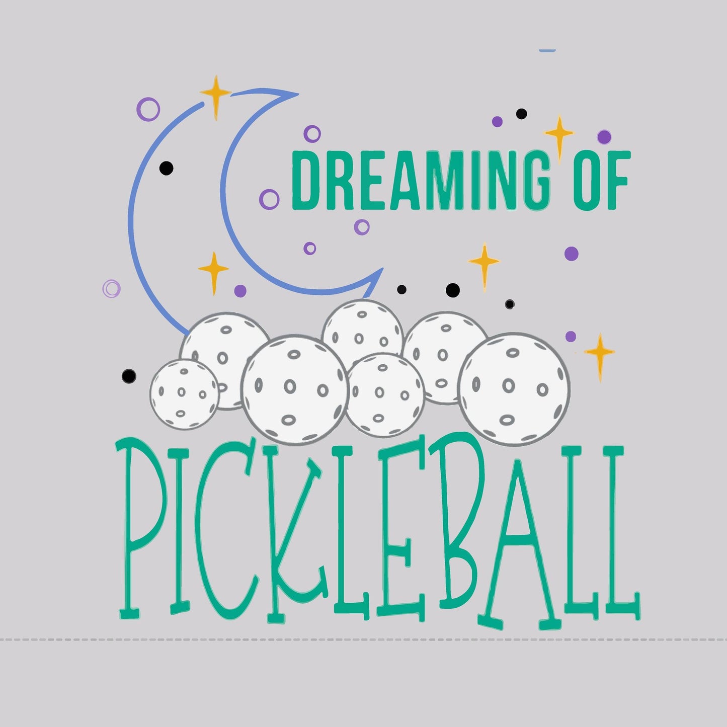 Dreaming Of Pickleball | Infant Flutter Sleeve Onesie