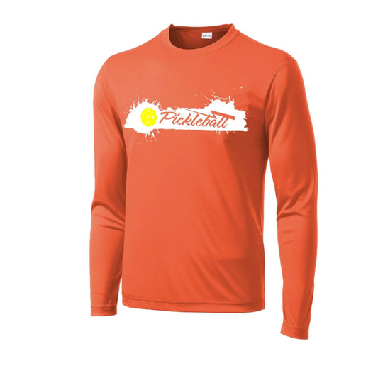 Extreme Pickleball | Men's Long Sleeve Pickleball Performance T-Shirt | 100% Polyester