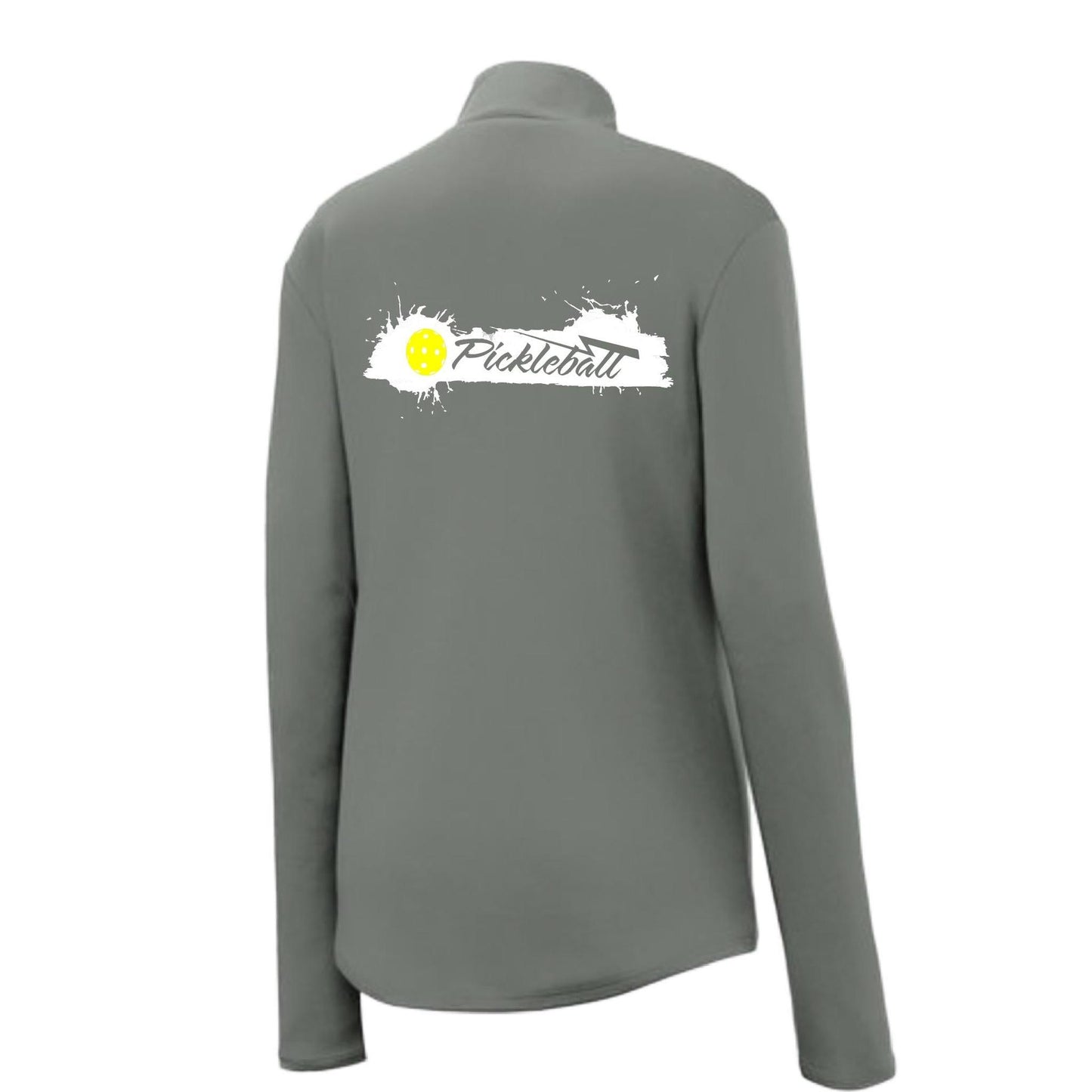 Extreme Pickleball | Women’s 1/4 Zip Pullover Athletic Performance Shirt | 100% Polyester